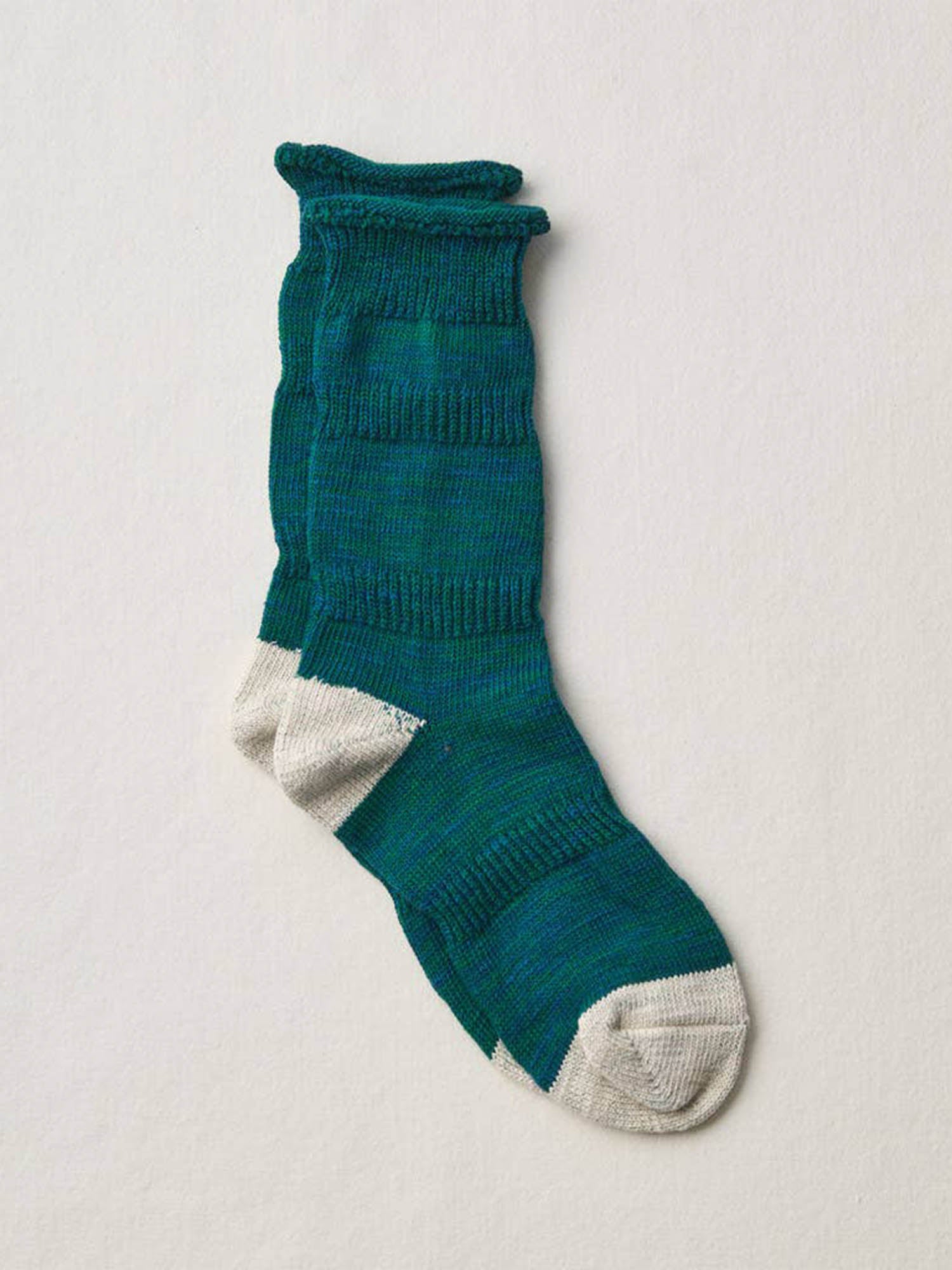 Yahae Ploot Organic Cotton Socks - Emerald Green