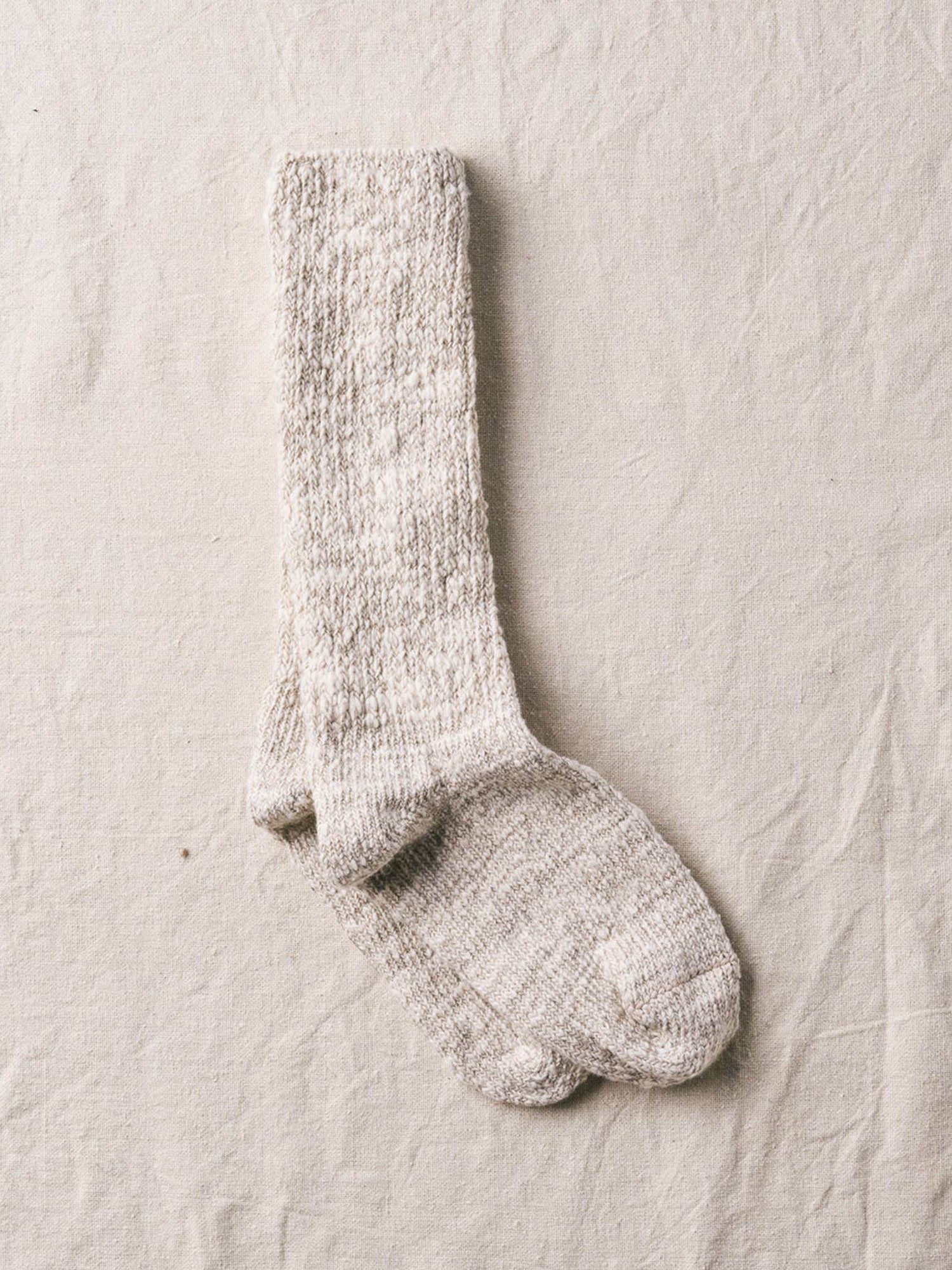 Yahae Garabou Organic Cotton Slipper Socks - Green