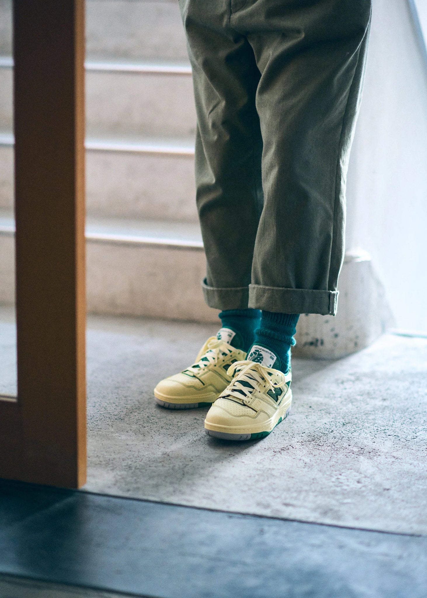 Yahae Ploot Organic Cotton Socks - Emerald Green