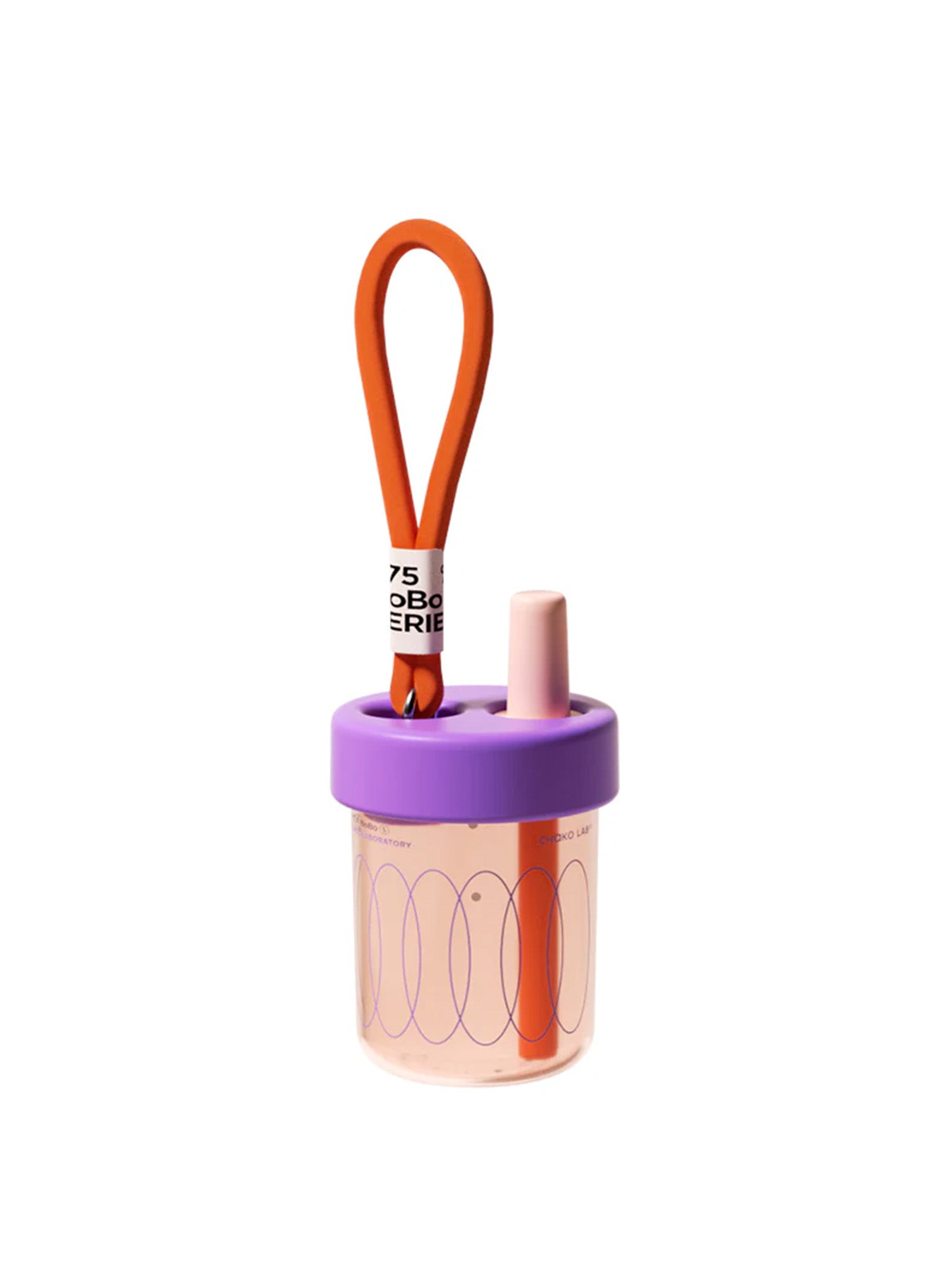 Bobo Plastic Cup (485ml) - Pink