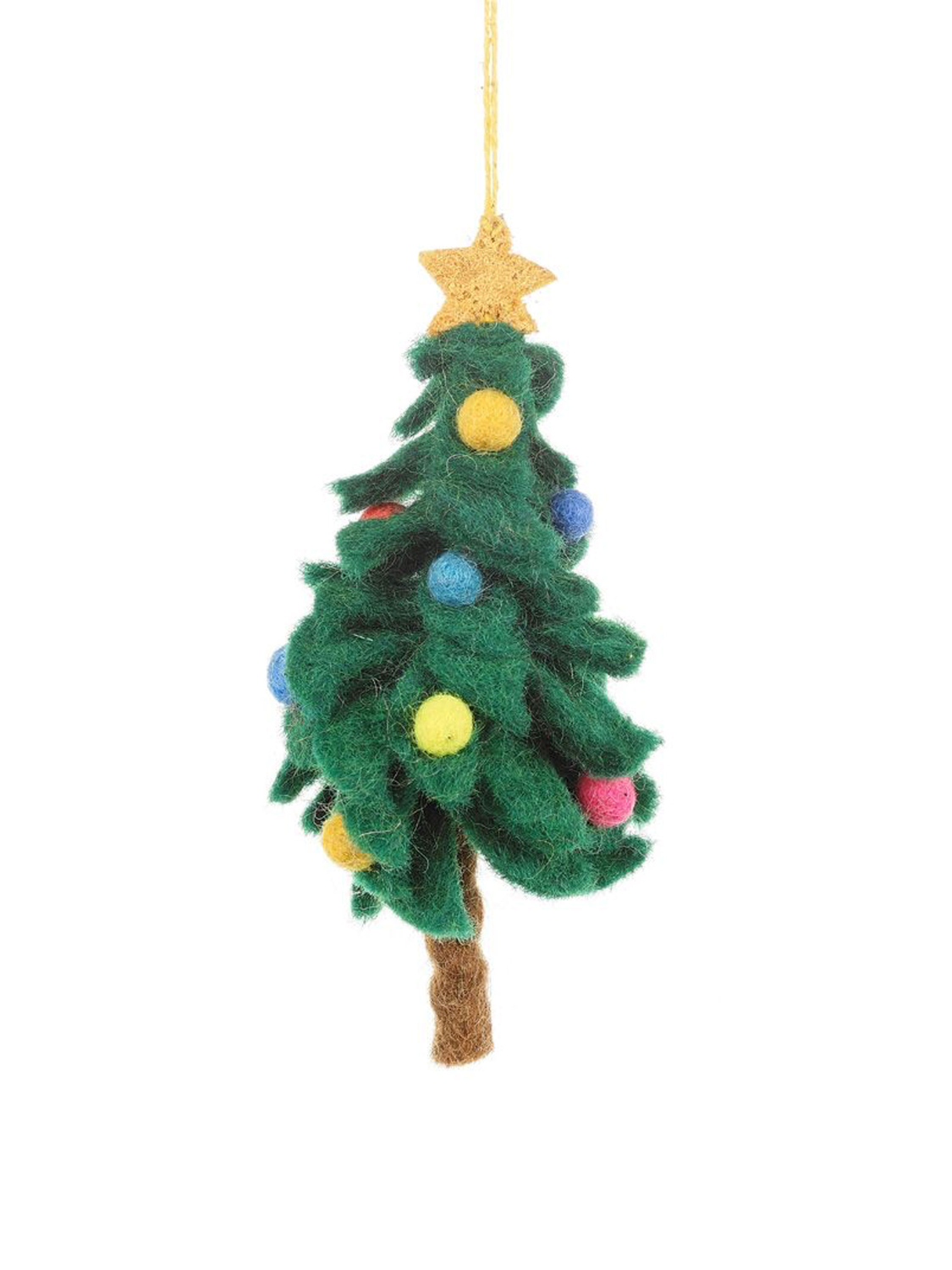 Christmas tree decoration by felt so good