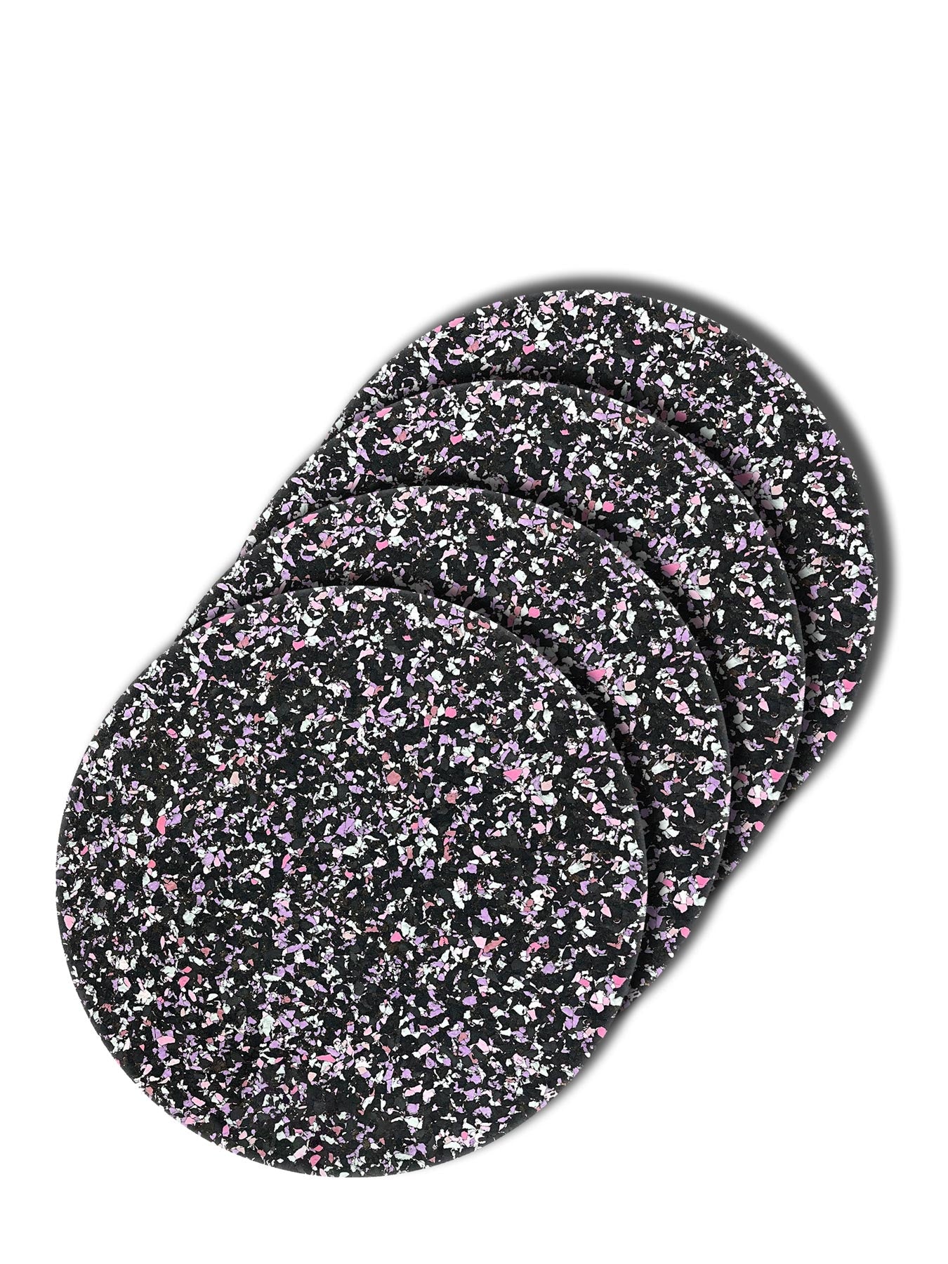Cork placemats Combo Set 2 black / purple