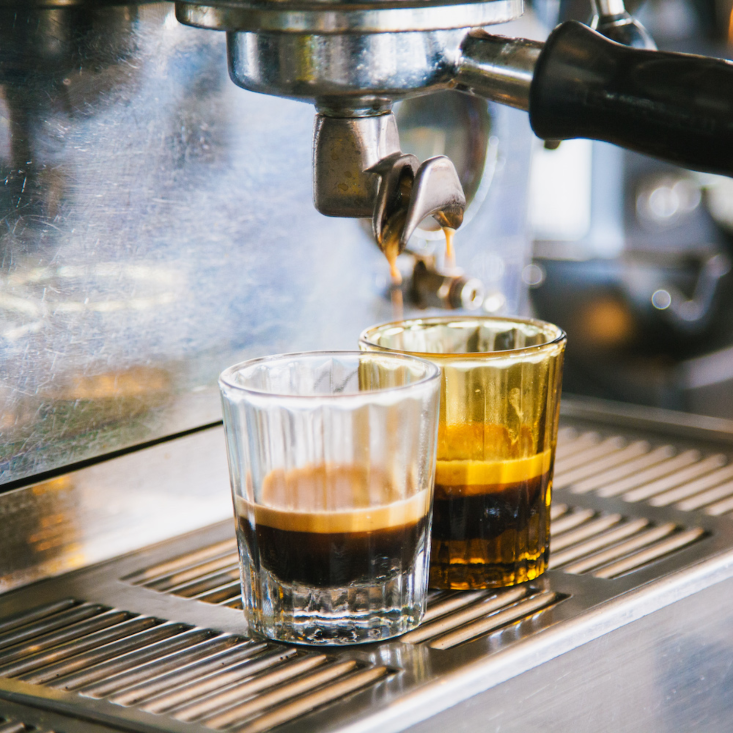 Green espresso glass by BRUT
