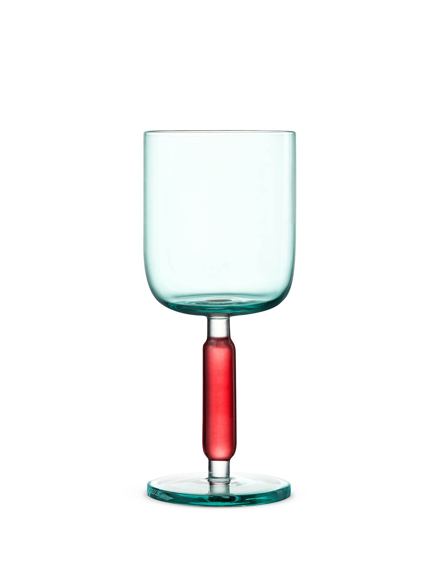 Azure Rasberry Wine Glass Tall