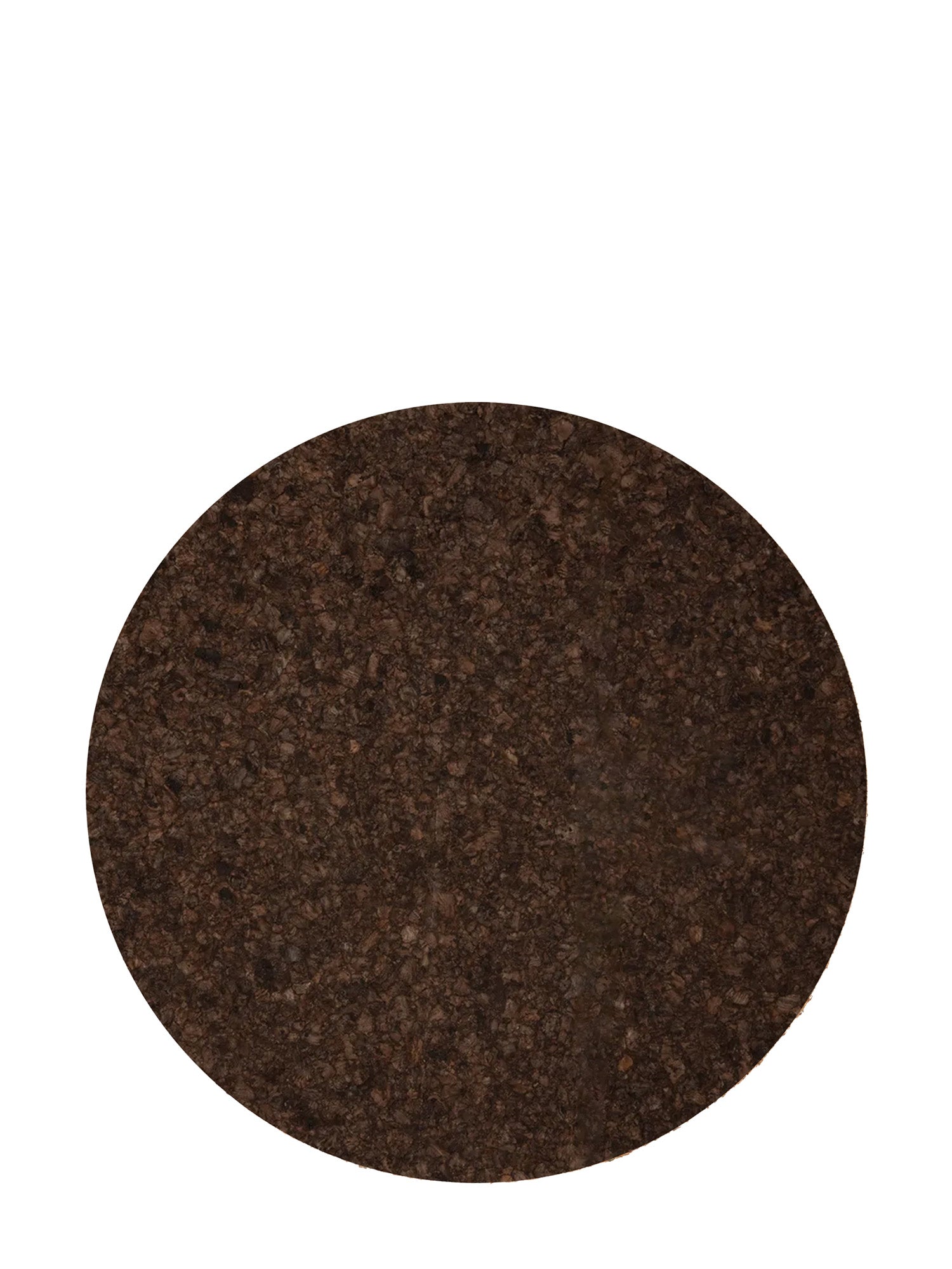 Round Natural Cork Placemat - 2 Tone