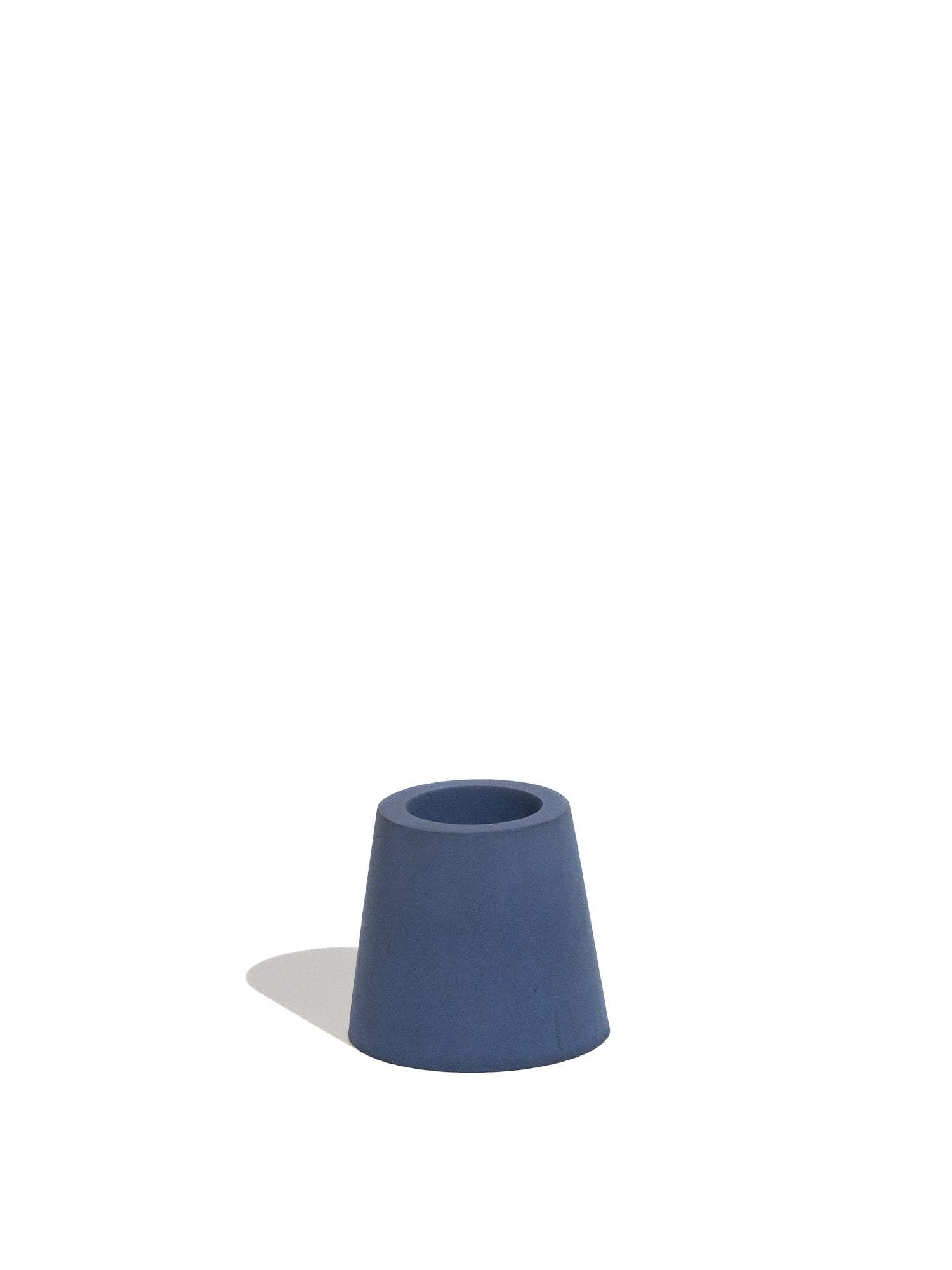 Stump Candle Holder - Blue