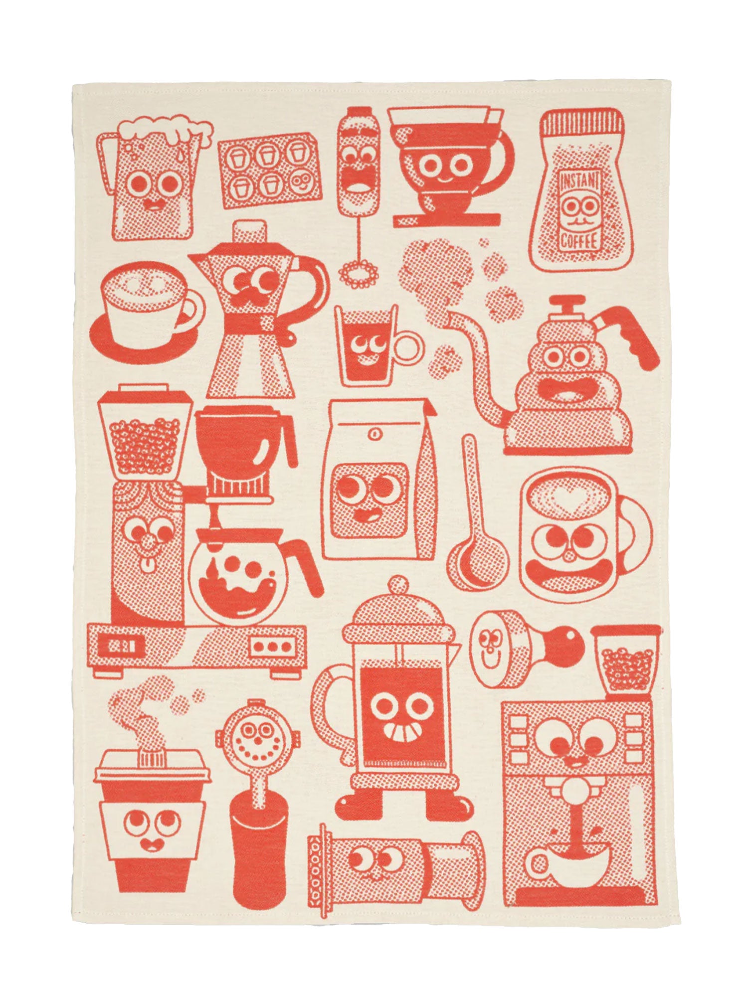 Coffee Time Tea Towel