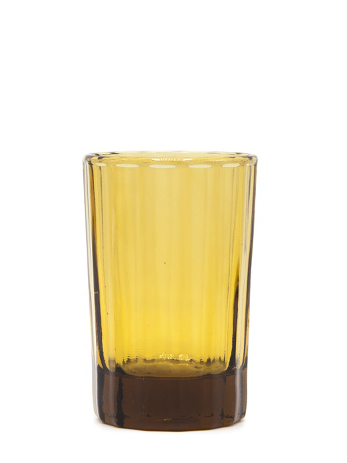 Yellow water glass by BRUT