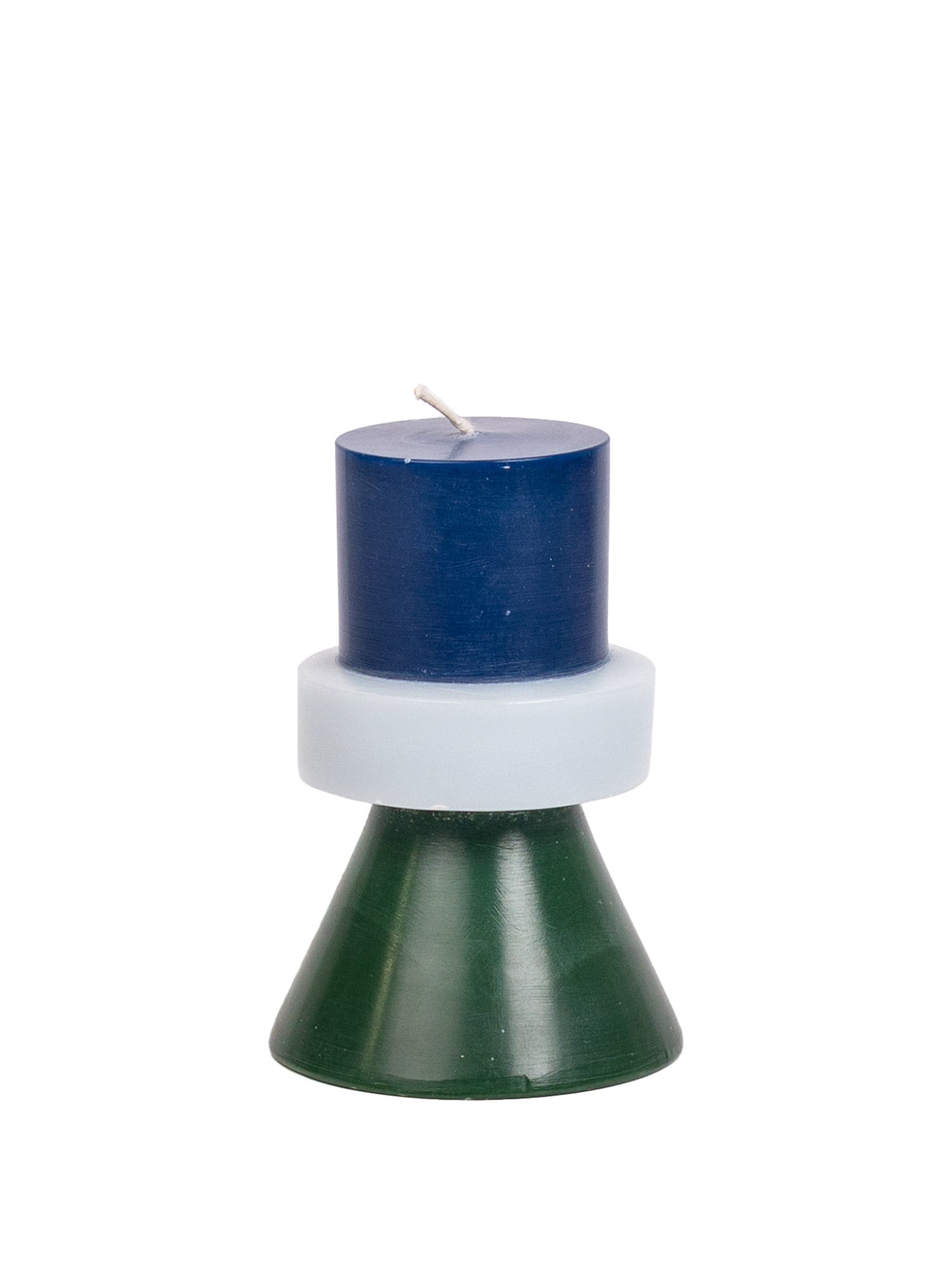 Stack Candle Mini - D Blue / Pale Blue / D Green