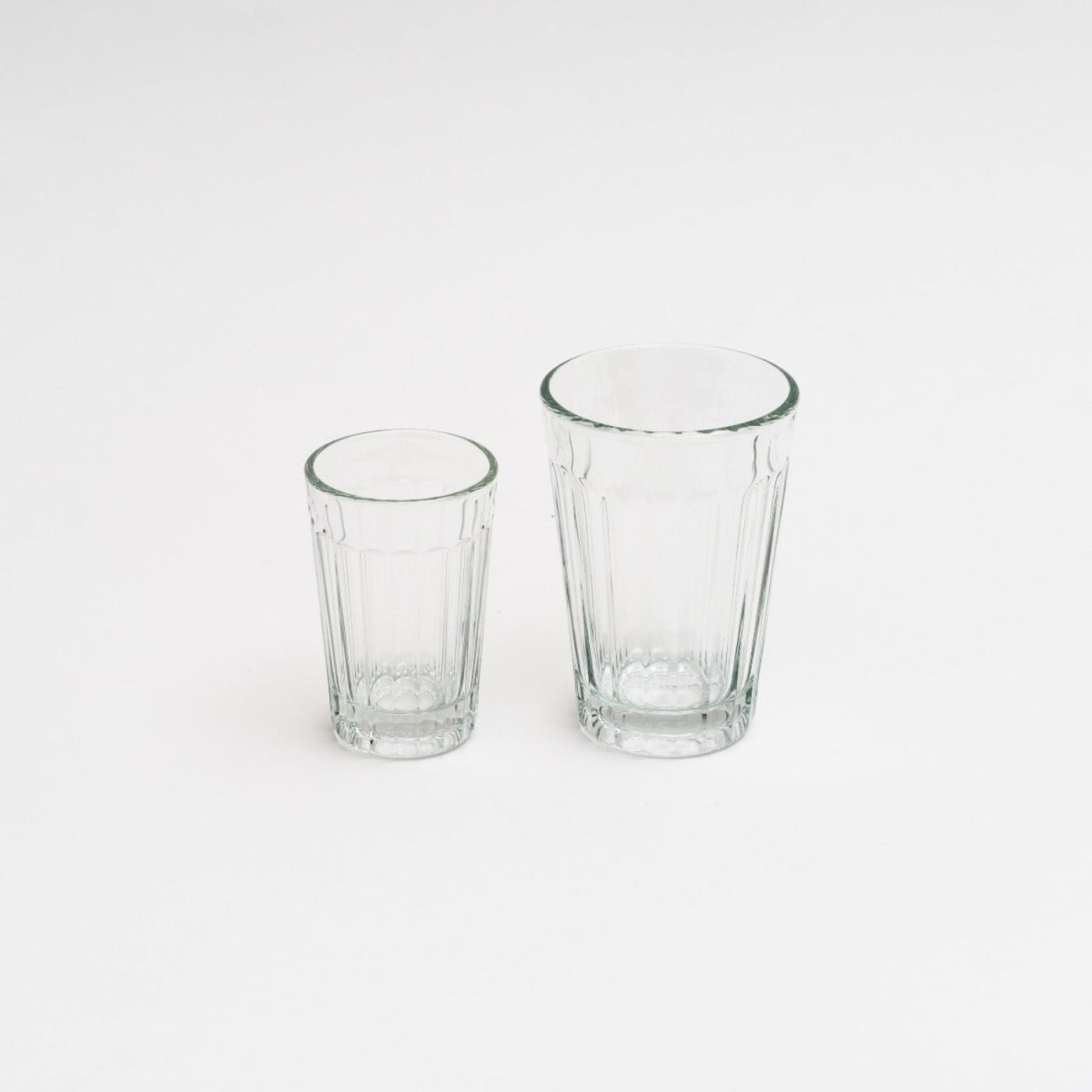 Handblown everday glass tumblers made in portugal