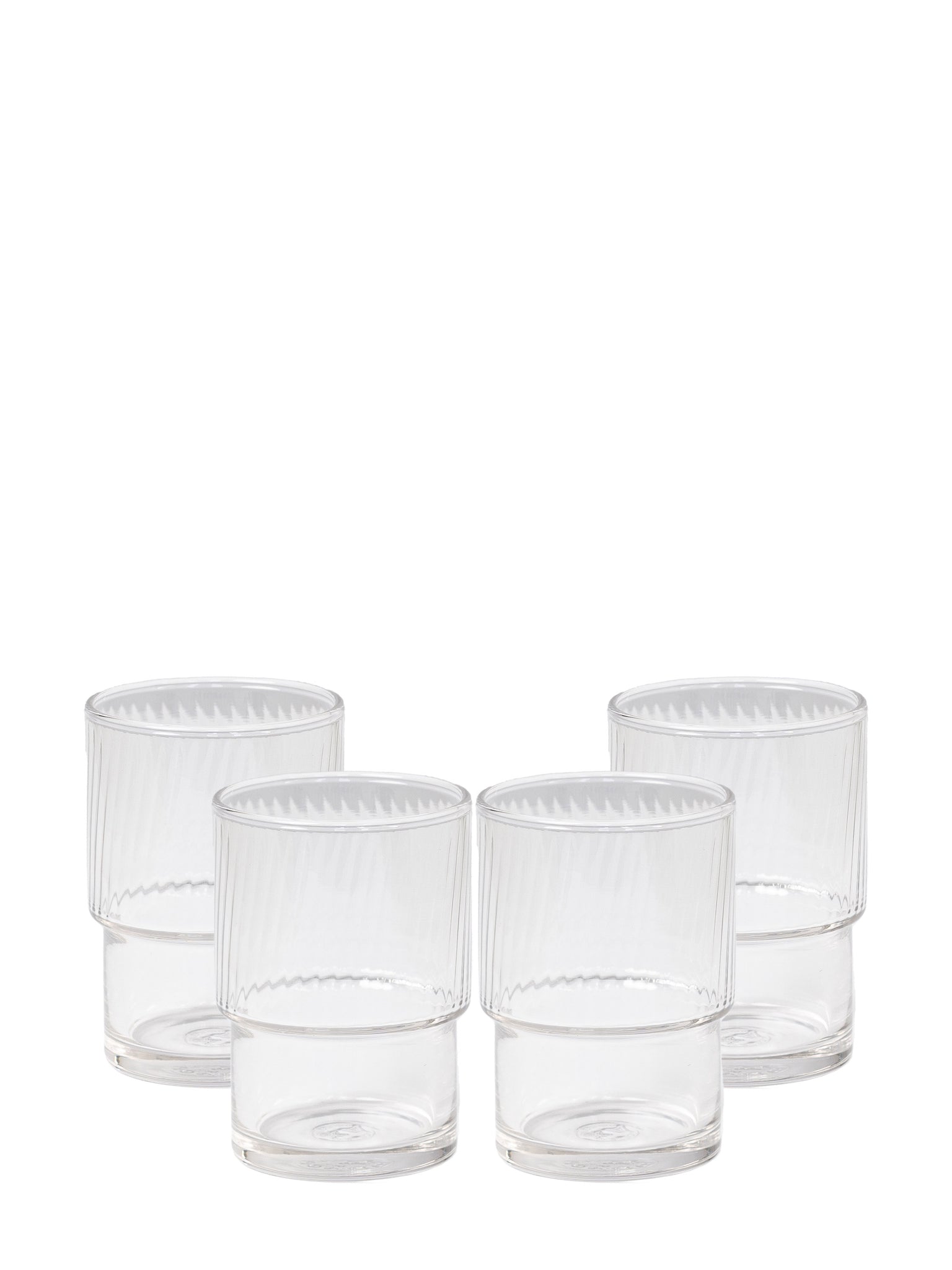 medium Japanese stacking glass by Ishizuka Glass