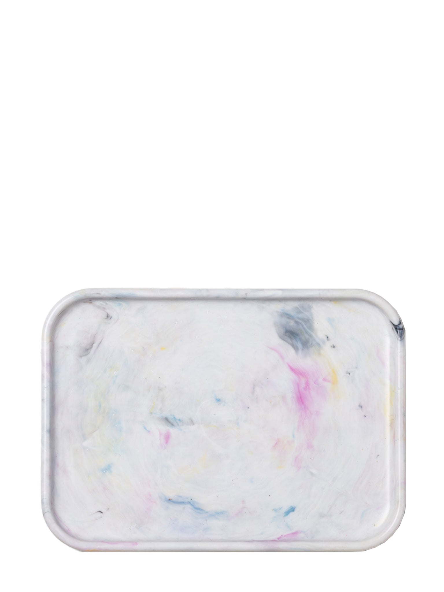 Recycled tray by yod and co in white