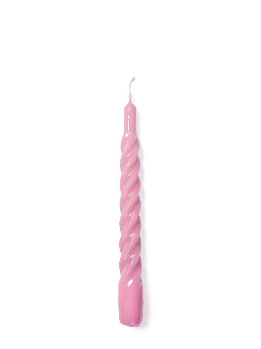 gloss pink twisted candle by YOD&CO