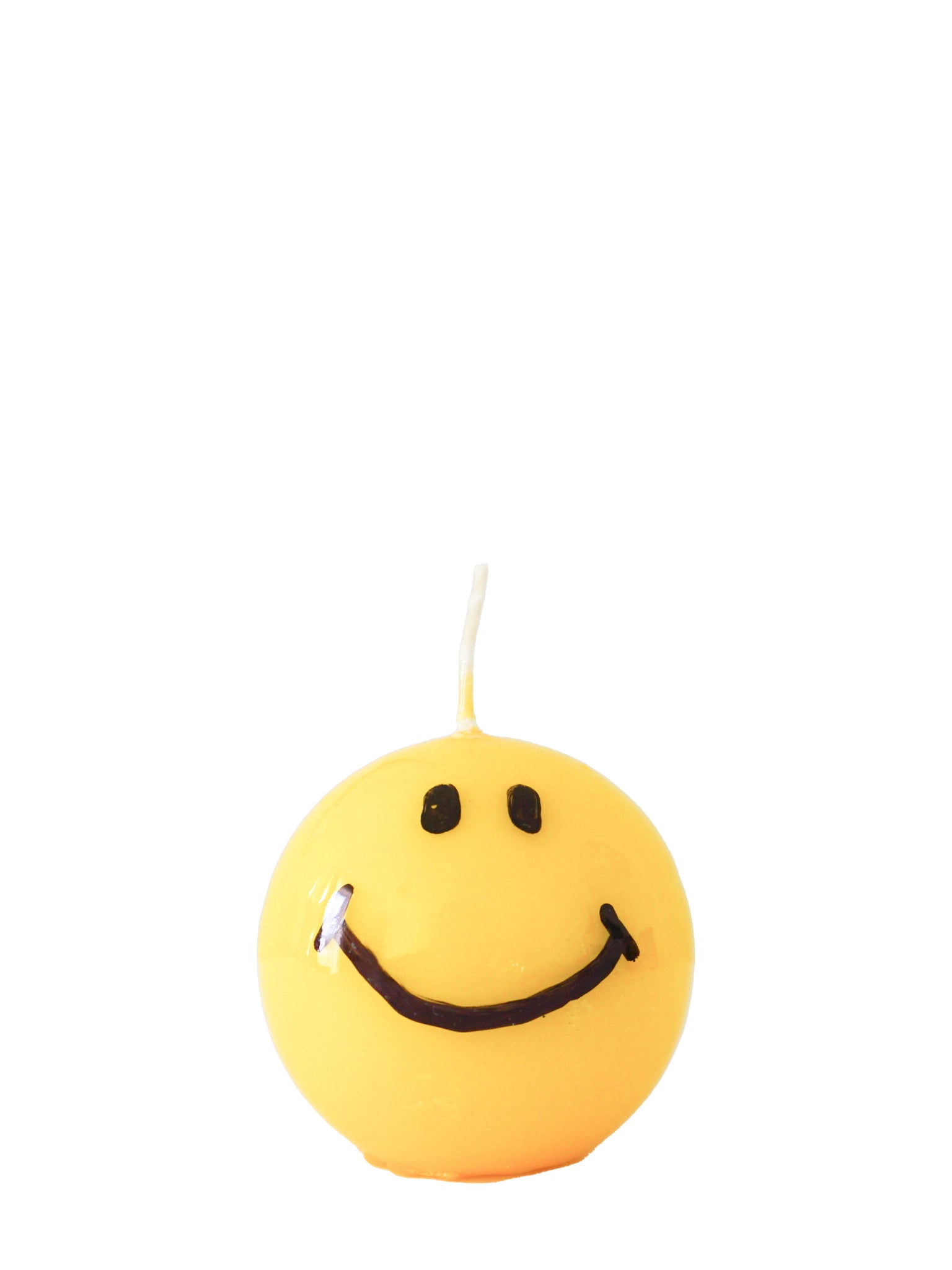 Yellow smiley candle MINI by YOD & CO