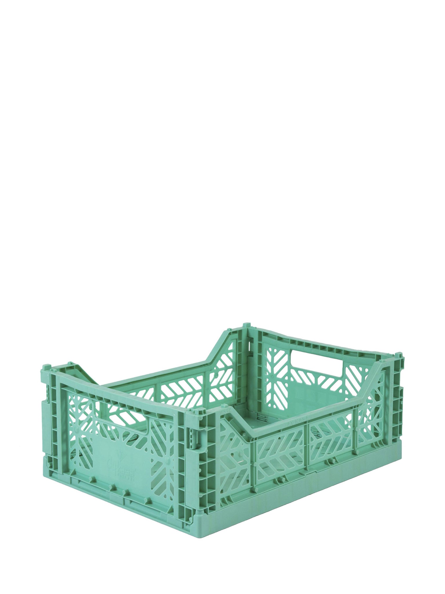 Aykasa midi mint folding crate green