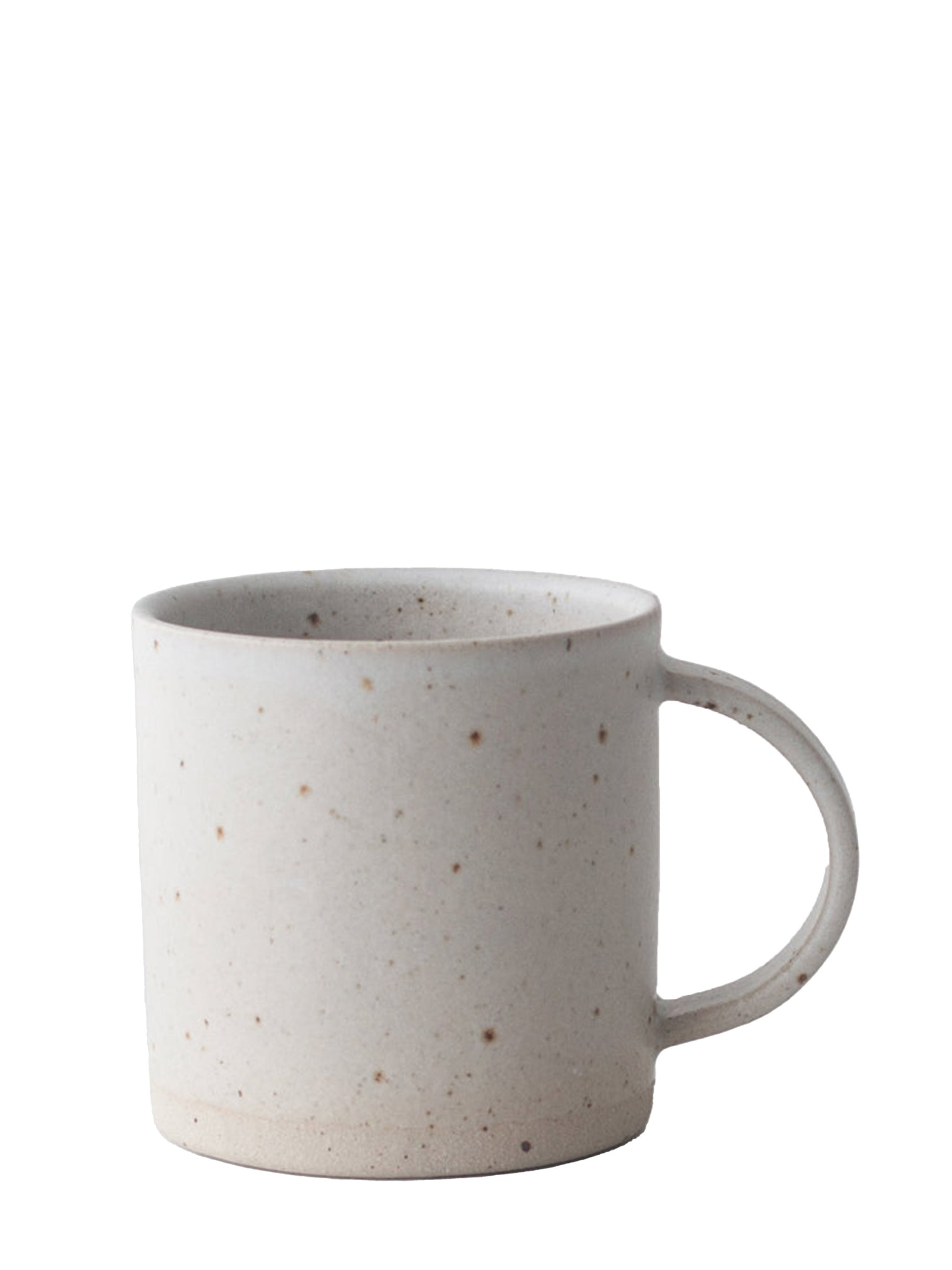 Matte White & Speckled Mug
