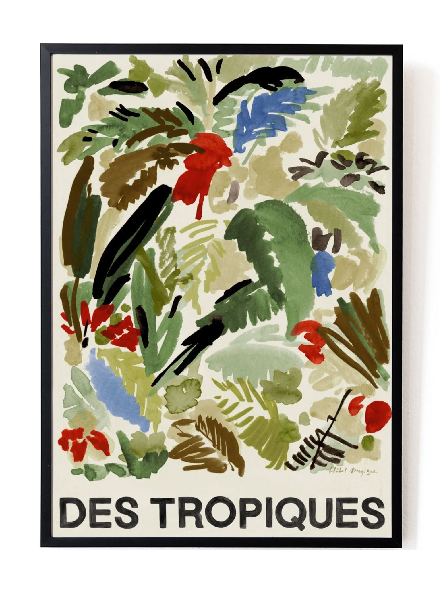 des tropicques art print by hotel magique