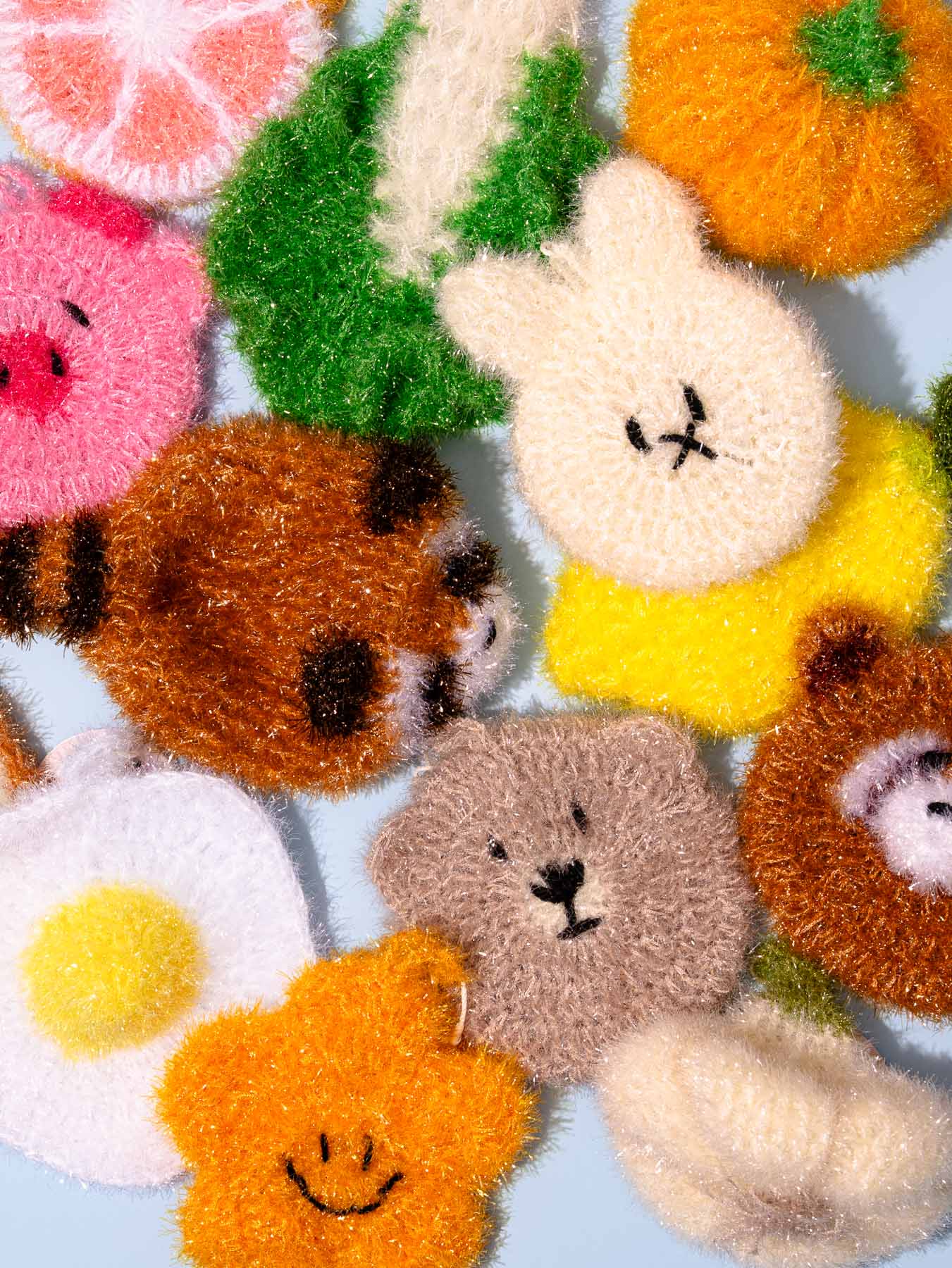 Flat Red Panda Sponge