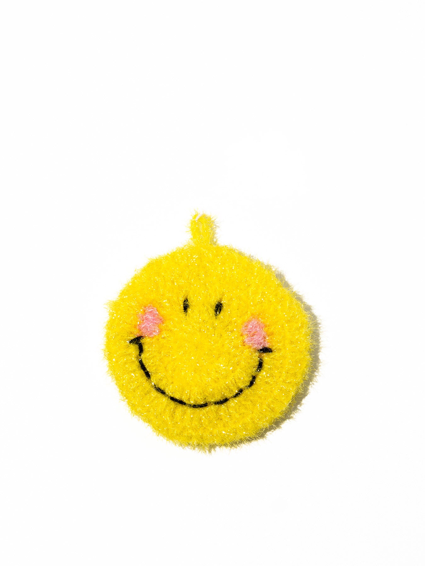 Pink Cheeks Smiley Sponge