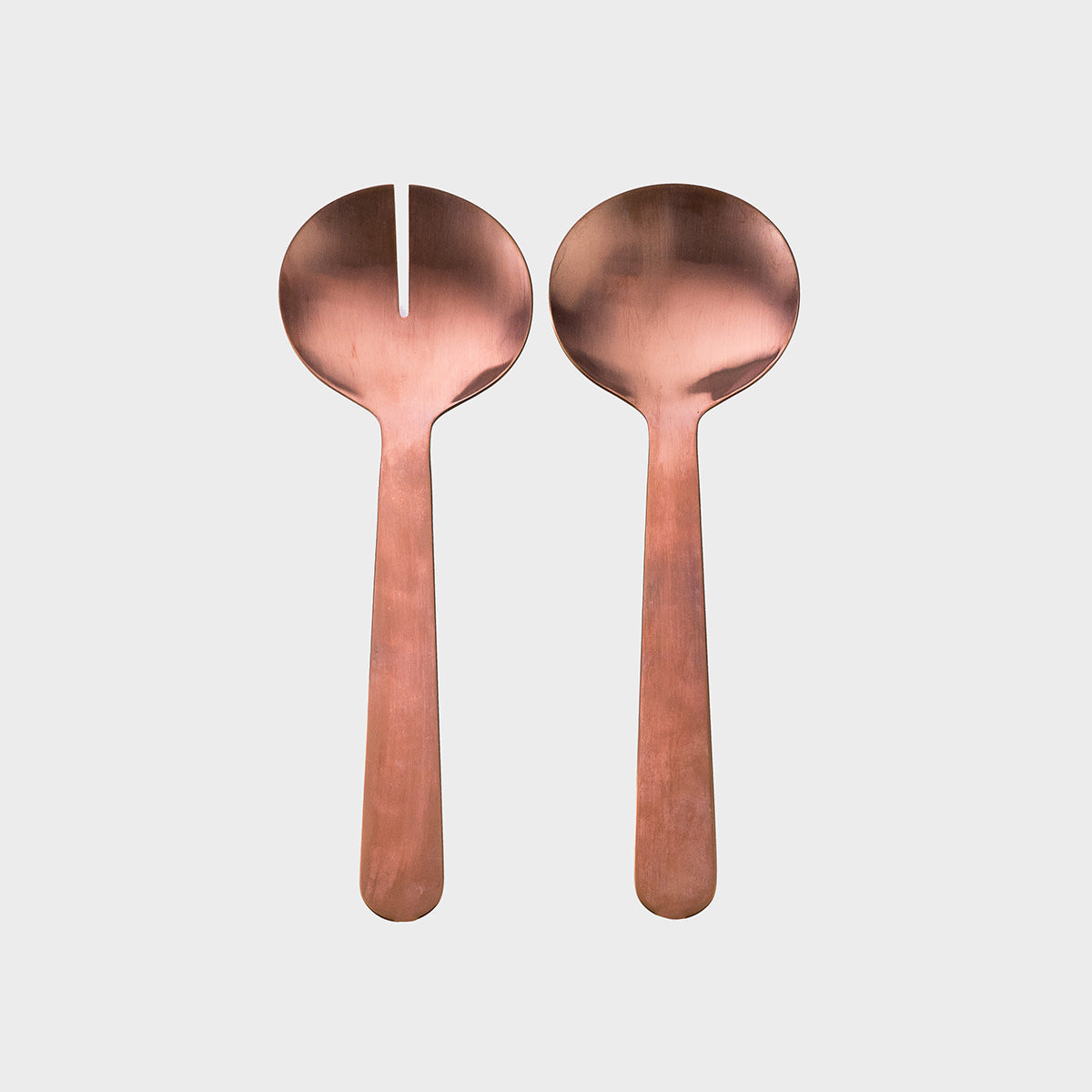 Zofia Salad Servers / Rose Gold PVD