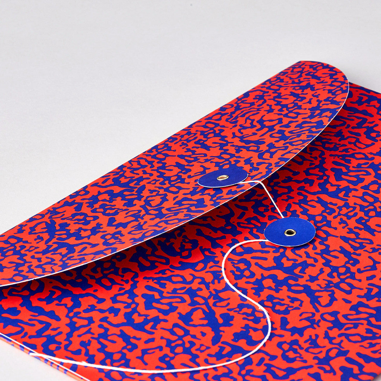 Organiser Envelope - Ripple Red/Blue