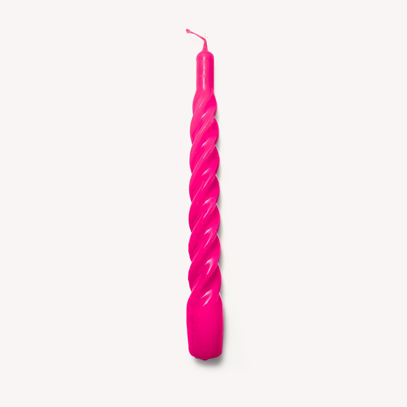 Pink twist candle by yod and co