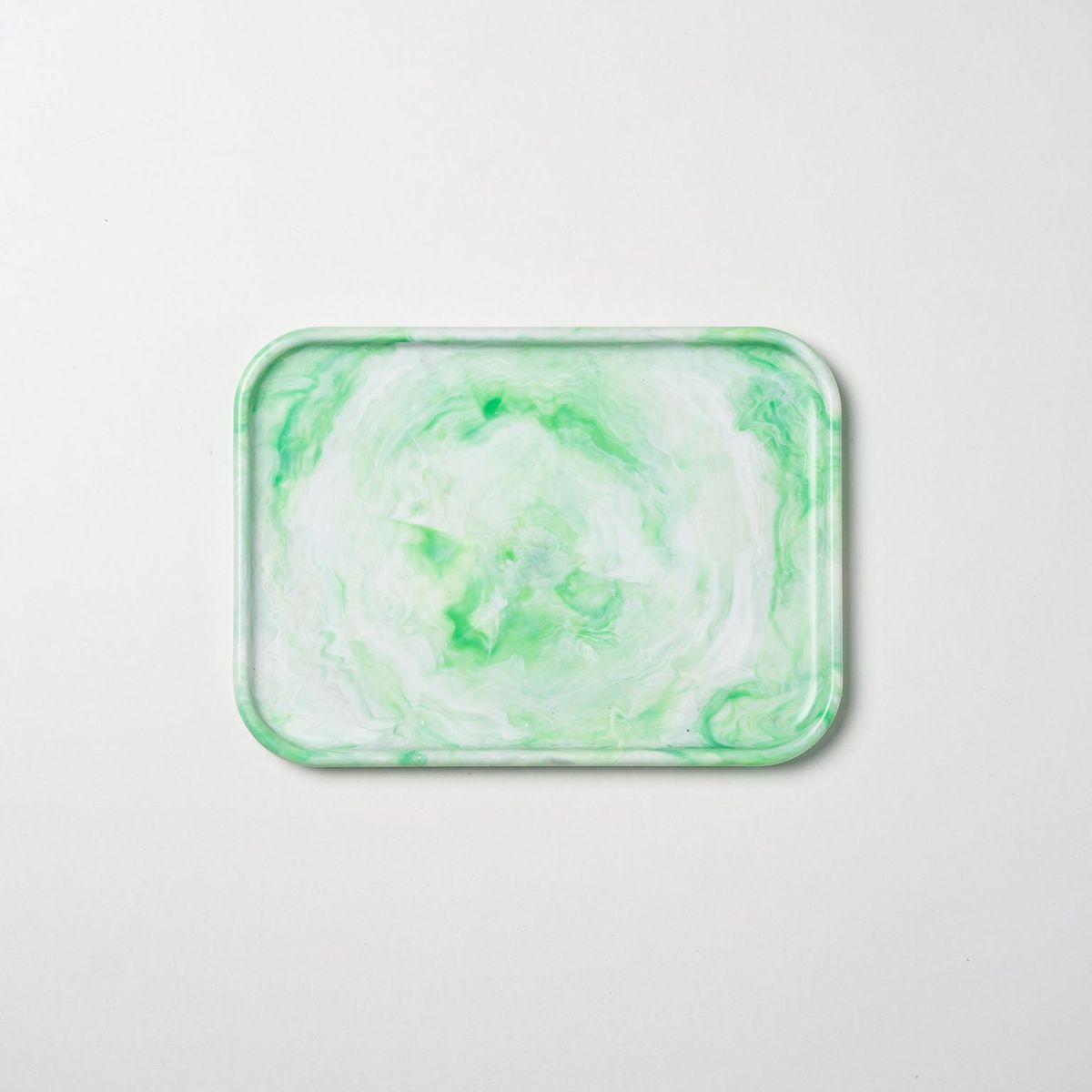 Recycled tray by yod and co in green