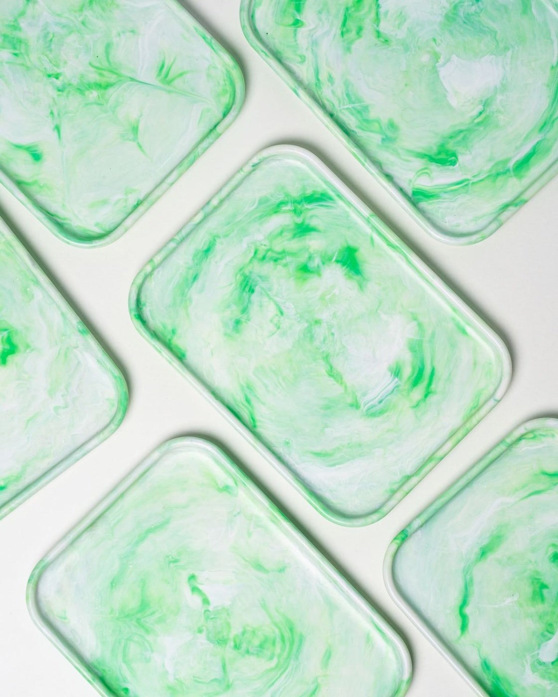 Recycled tray by yod and co in green