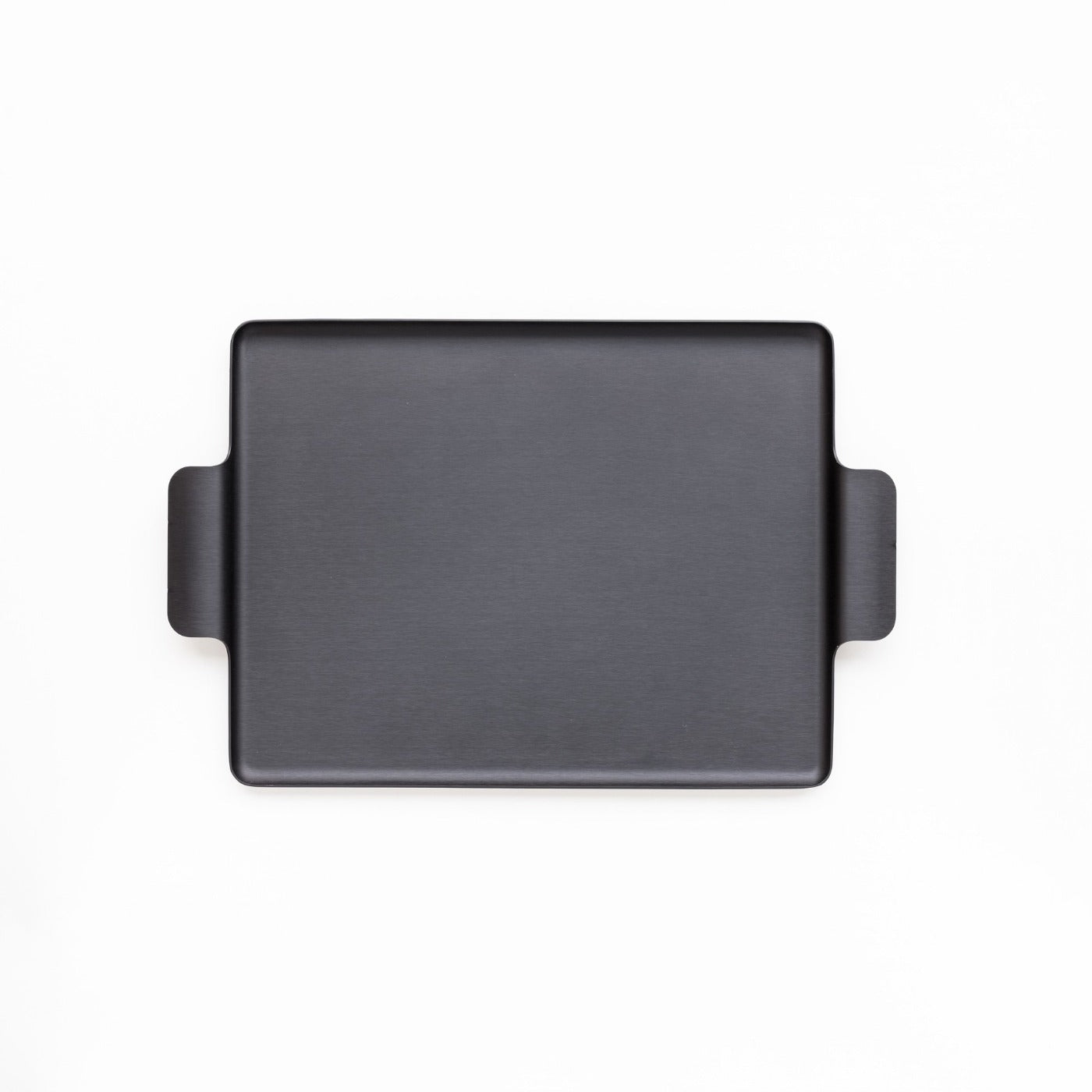 Kaymet 12.5inch metal tray in black