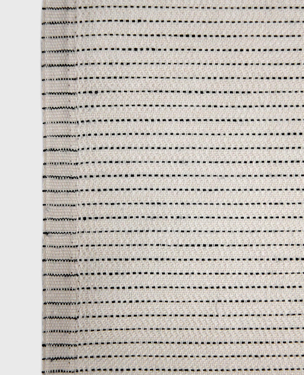 Yinyang Square Linen Towel - Wheat/Black