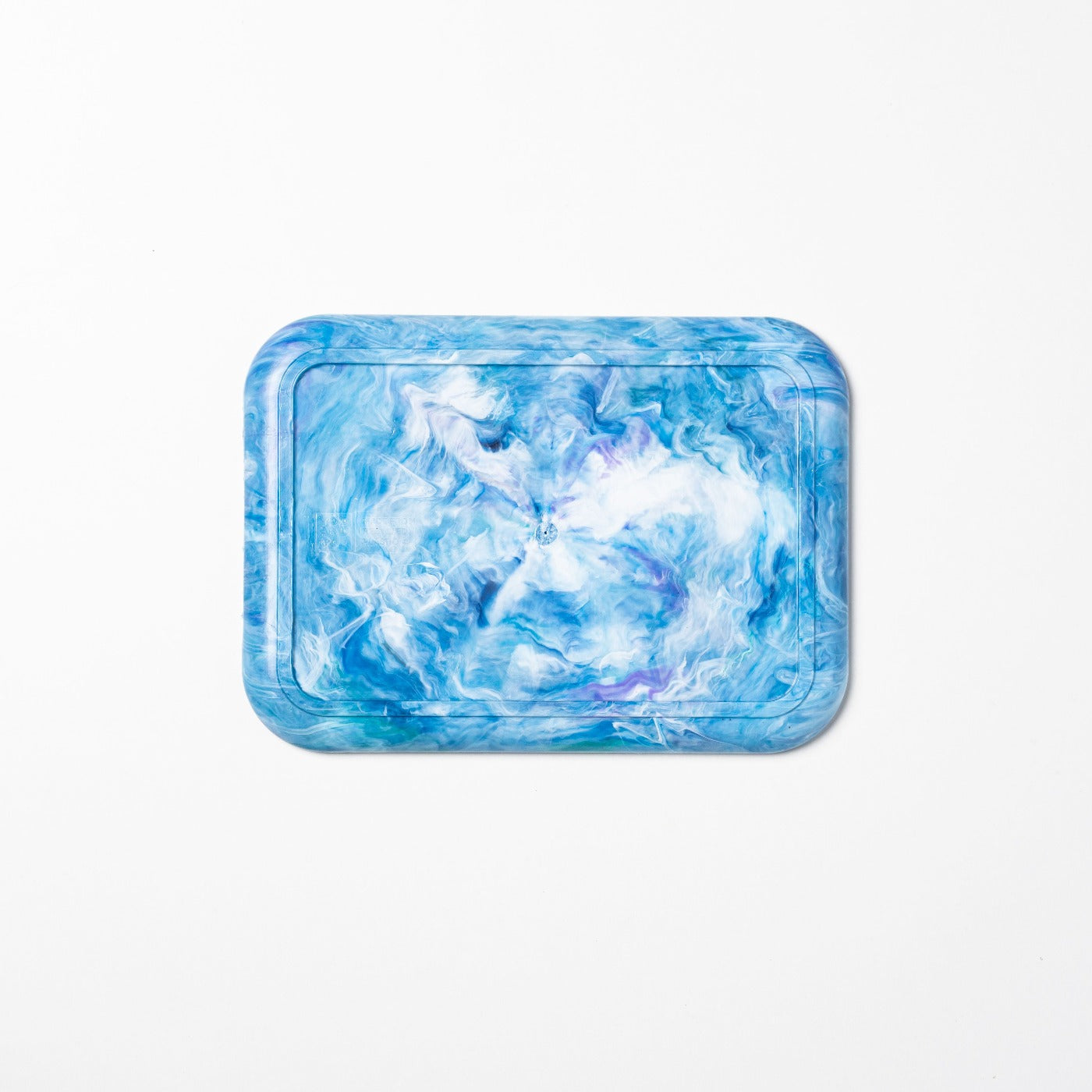 Recycled tray by yod and co in blue