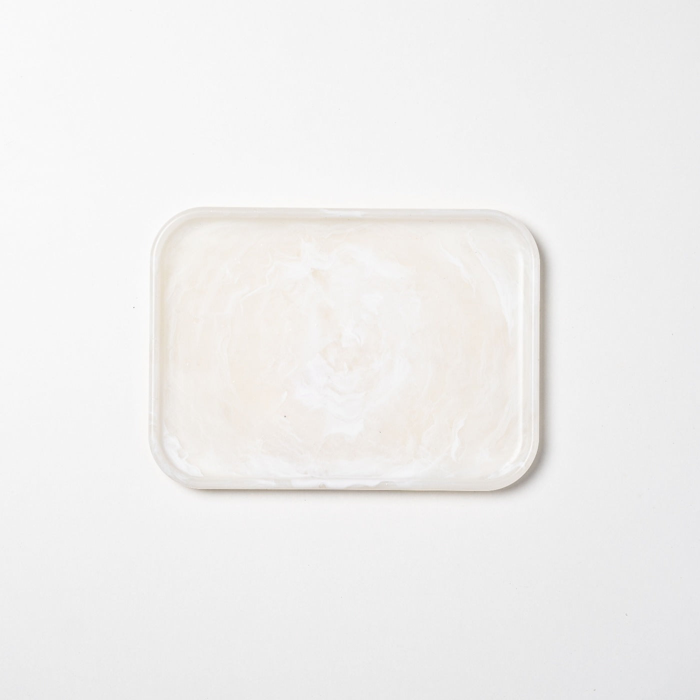 Recycled tray by yod and co in white