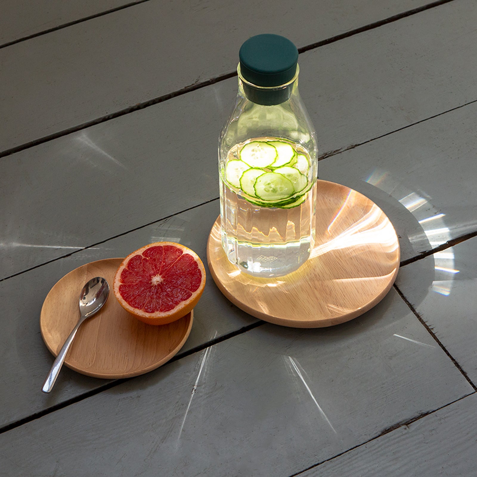 Yod and Co Rivington glass carafes design by Blond design studio
