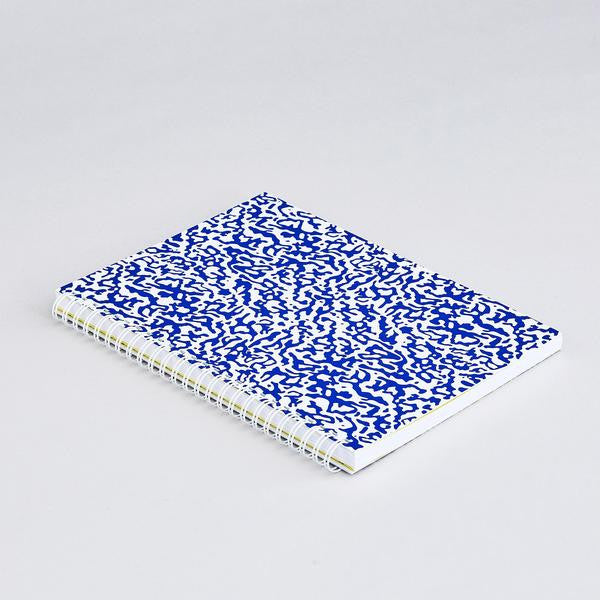 Ripple Blue/White Notebook