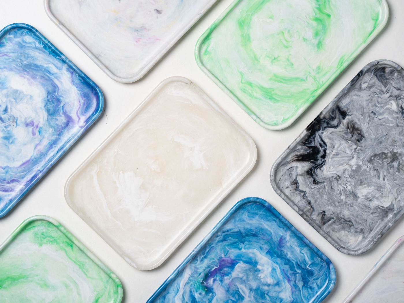 Recycled tray assortment by yod and co