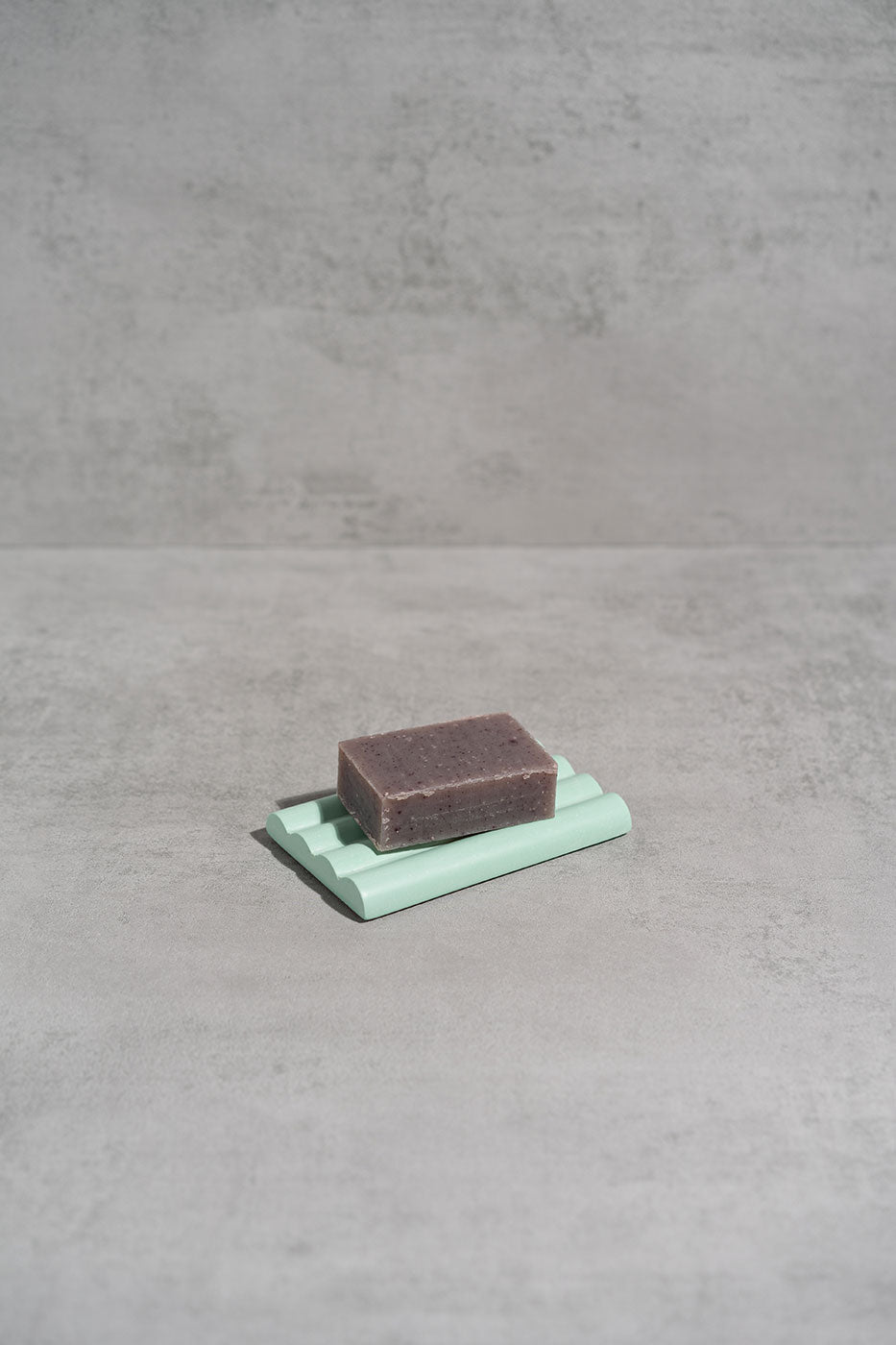 Jesmonite Soap dish in mint green