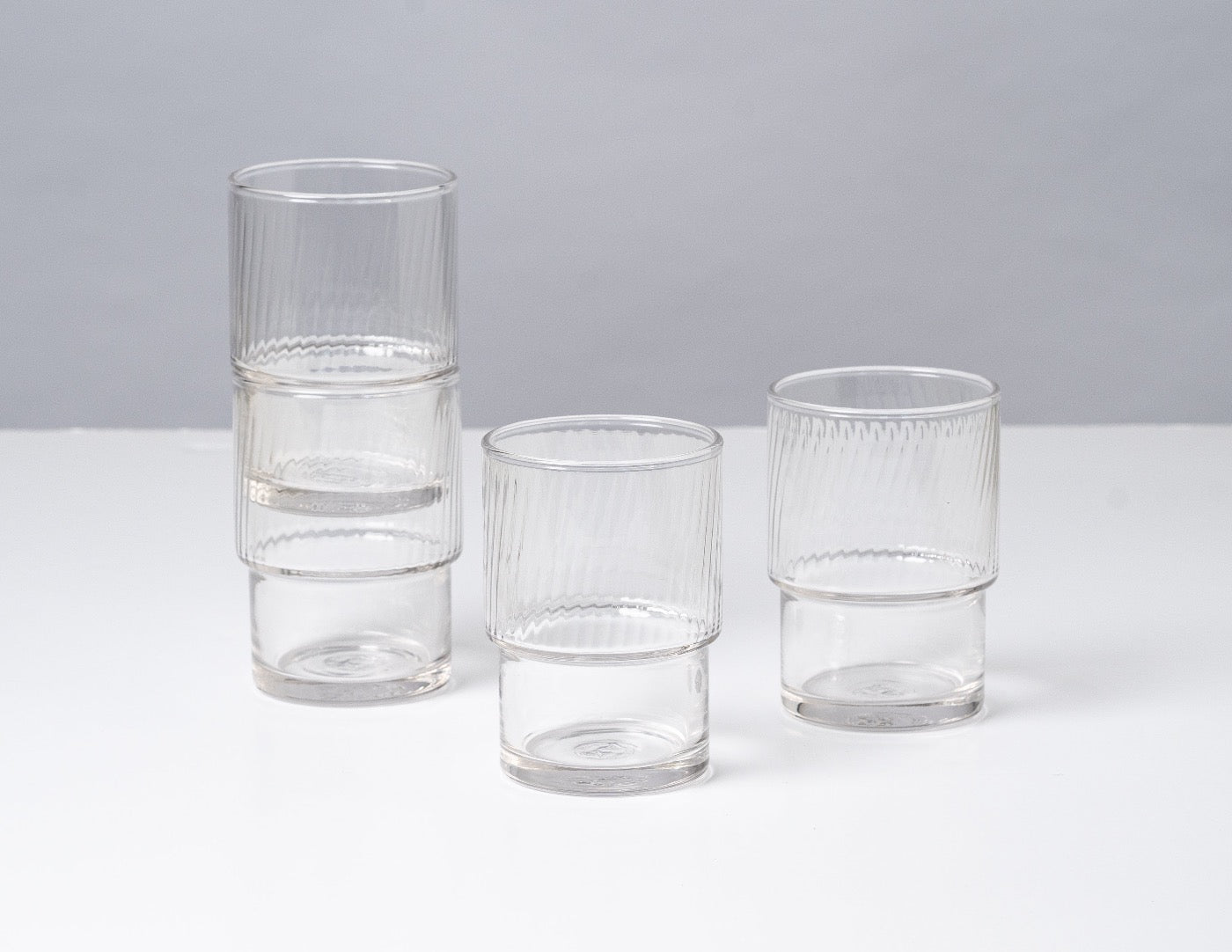 medium stacking glass by Ishizuka Glass