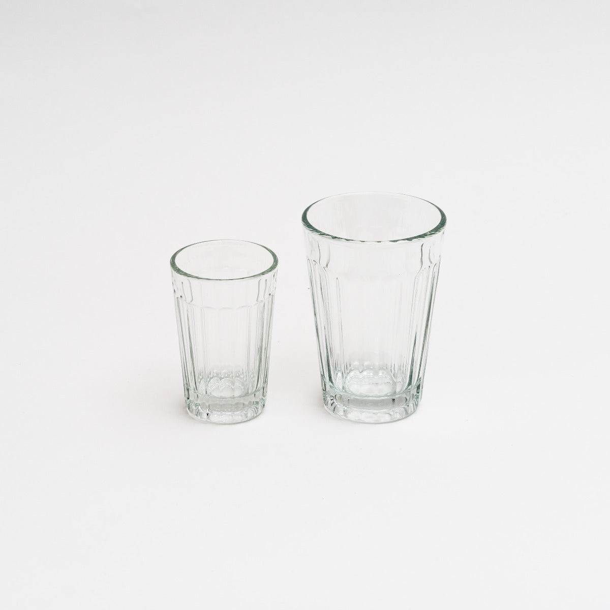 Handblown everday glass tumblers made in portugal 
