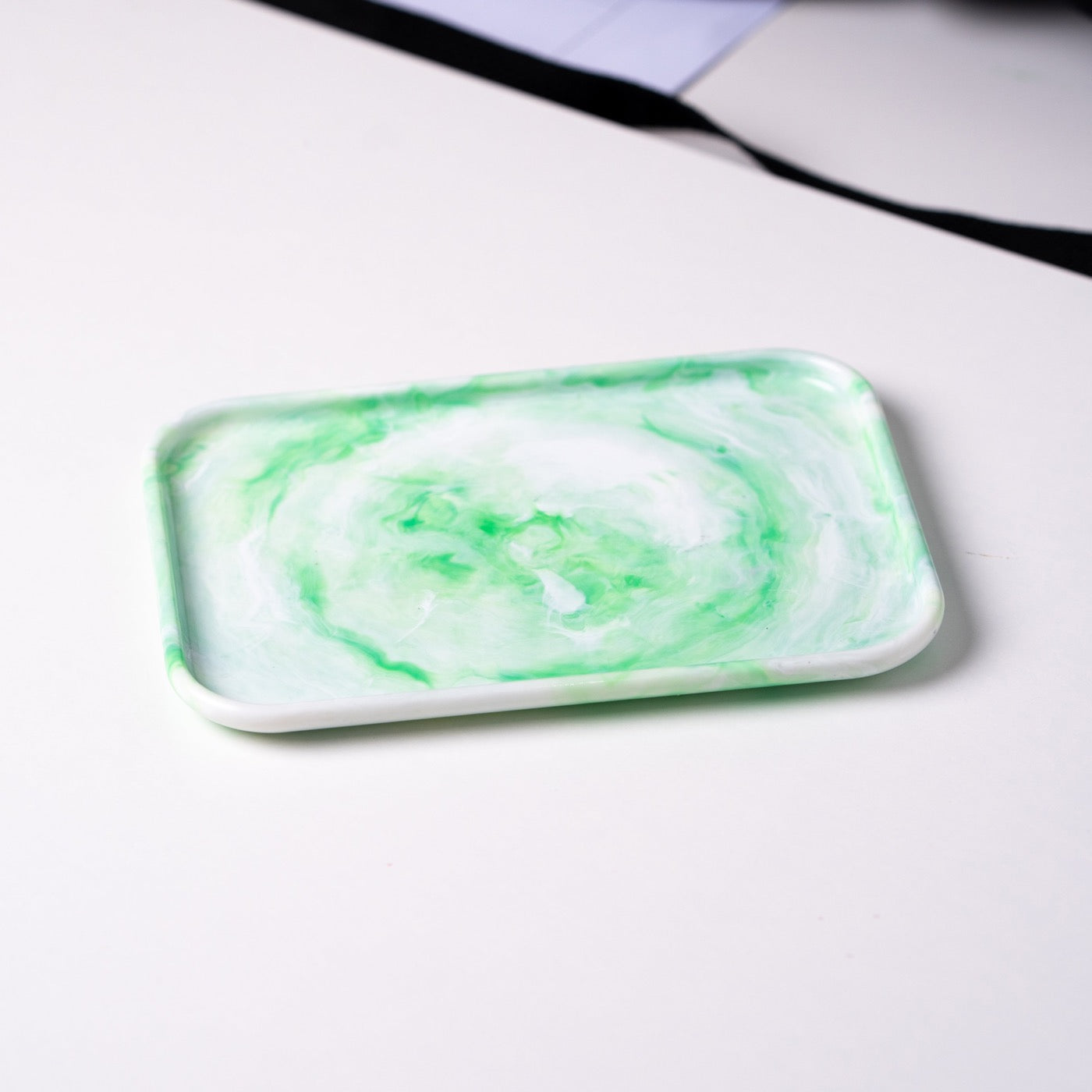 Recycled tray by yod and co in green