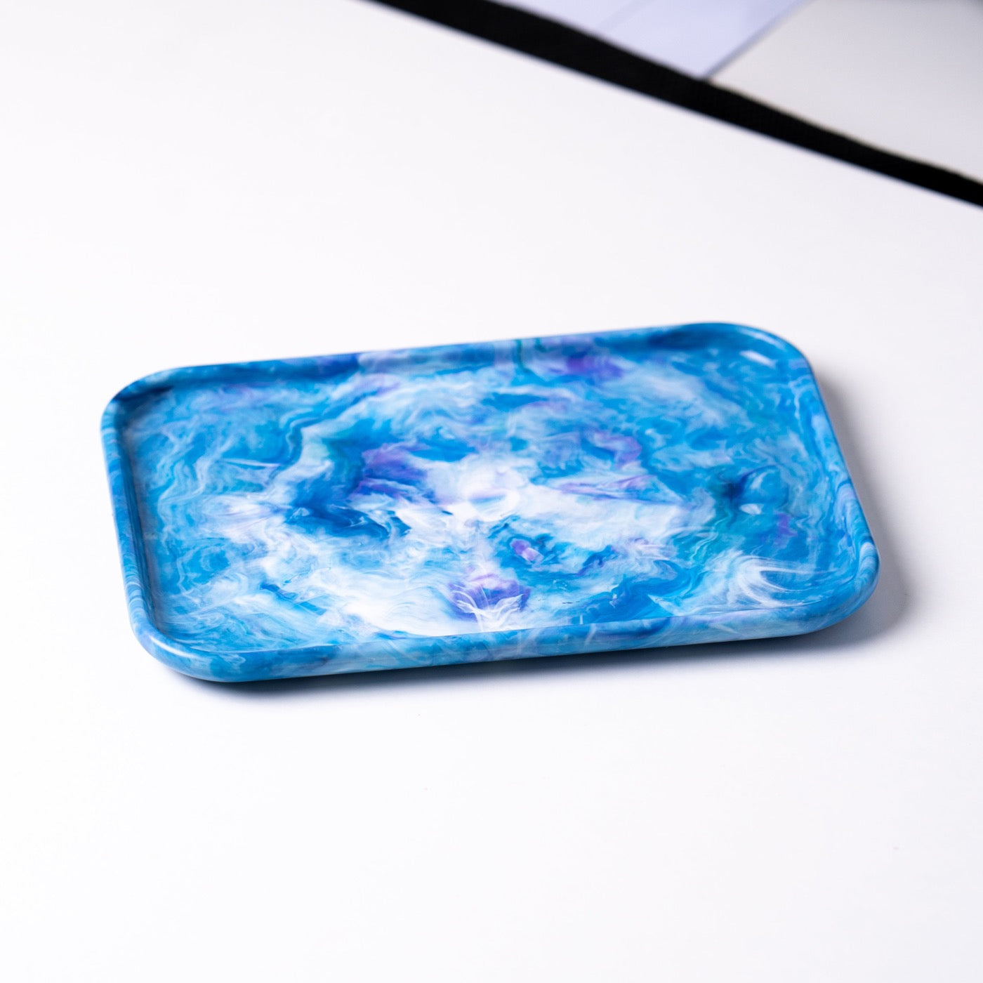 Recycled tray by yod and co in blue 