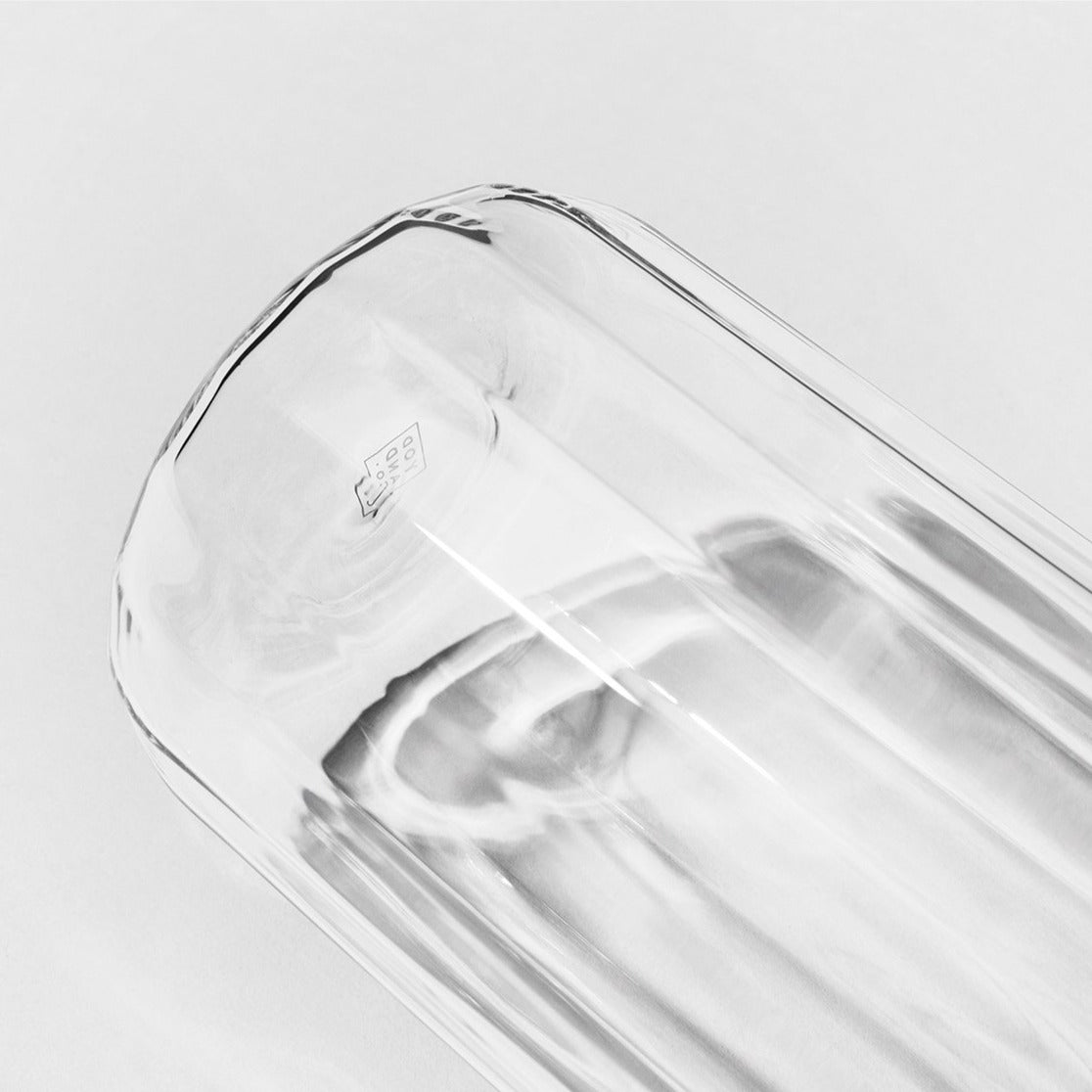Yod and Co Rivington glass carafes design by Blond design studio detail shot