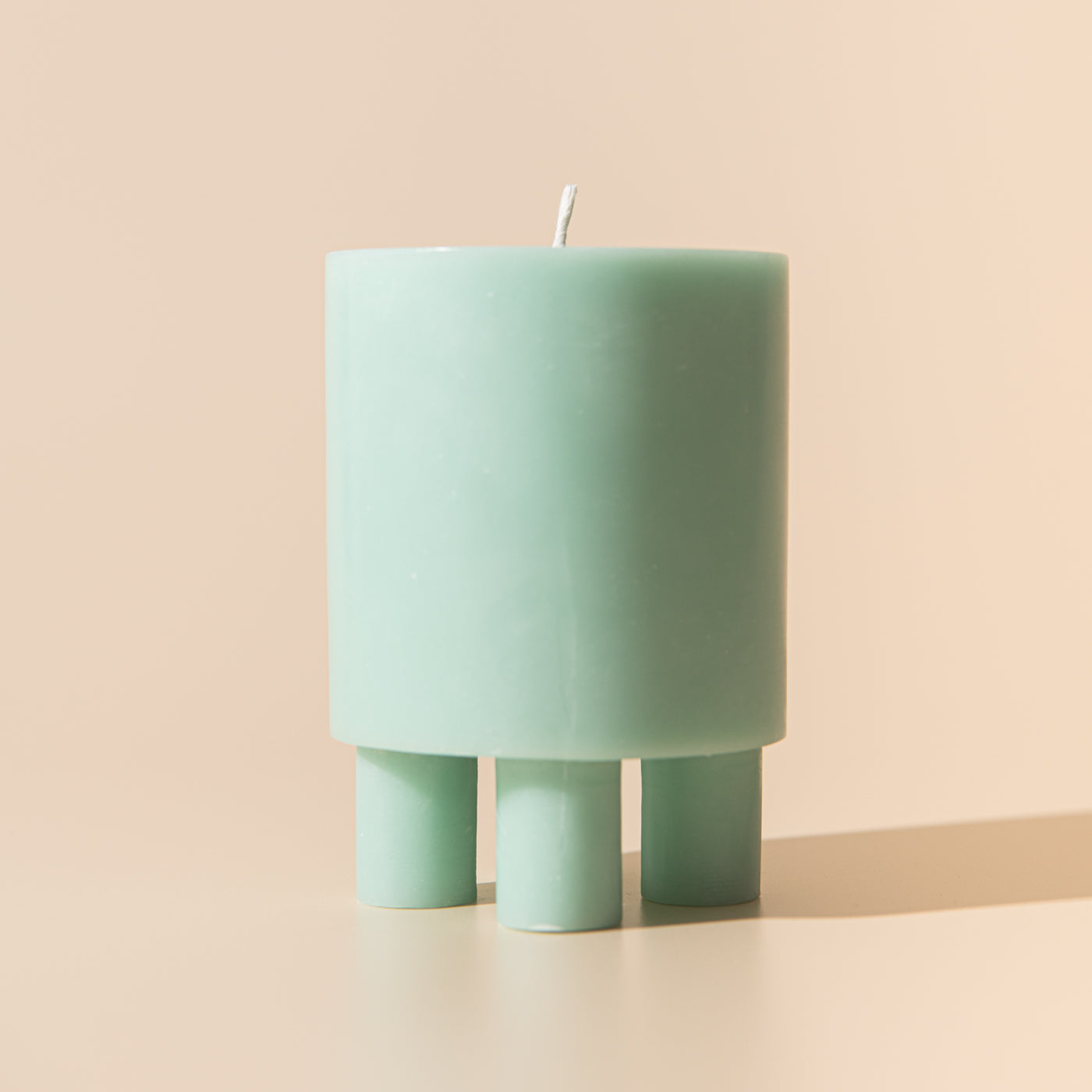 Stack Candle Prop, shaped candles by Yod and co in green
