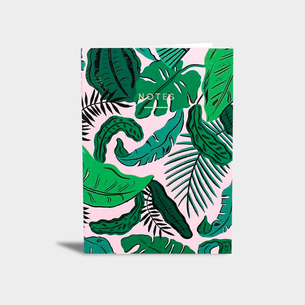 Tropical Leaves Notebook