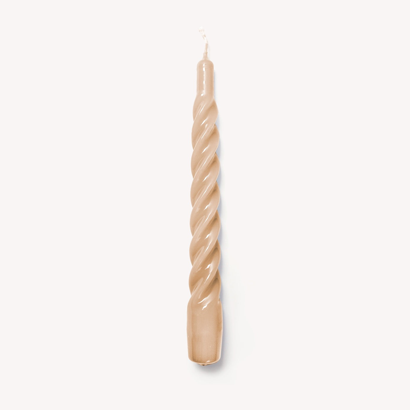 Brown twist candle by yod and co