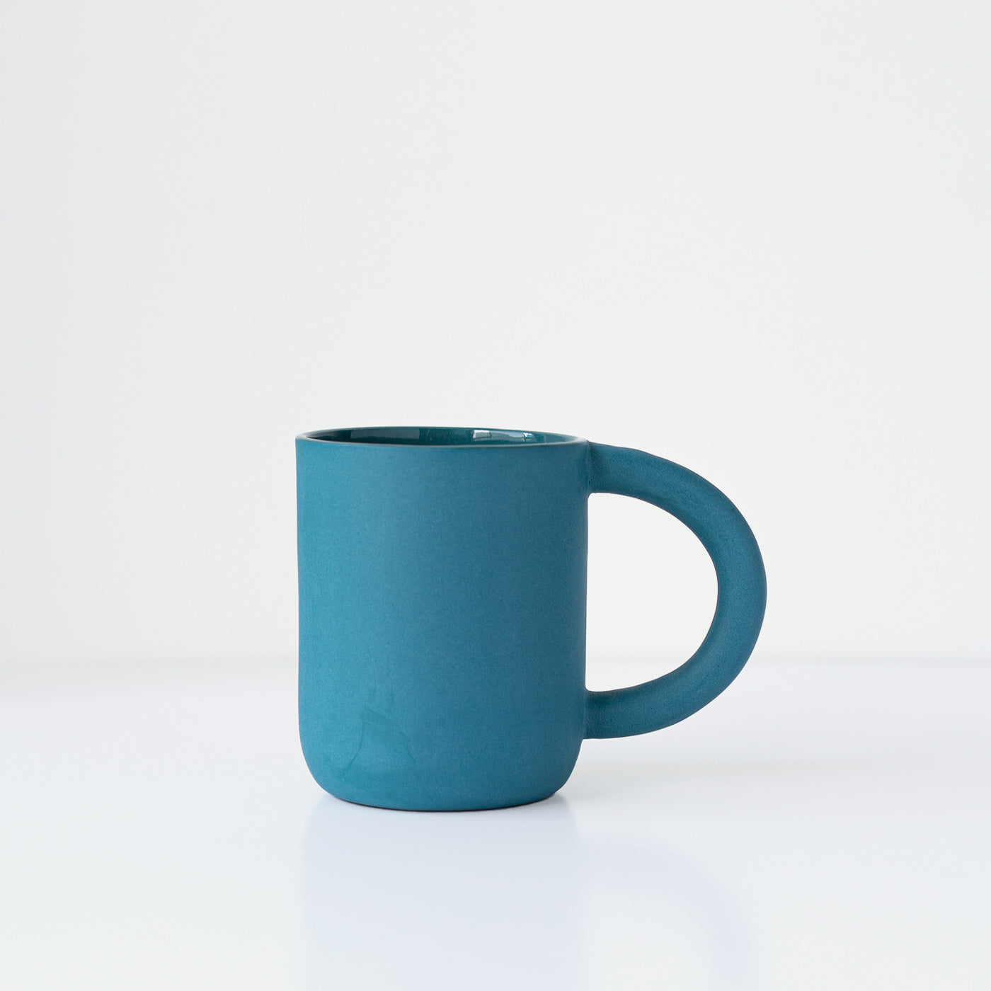 laureanne kootstra design hand made ceramic blue porcelain mug
