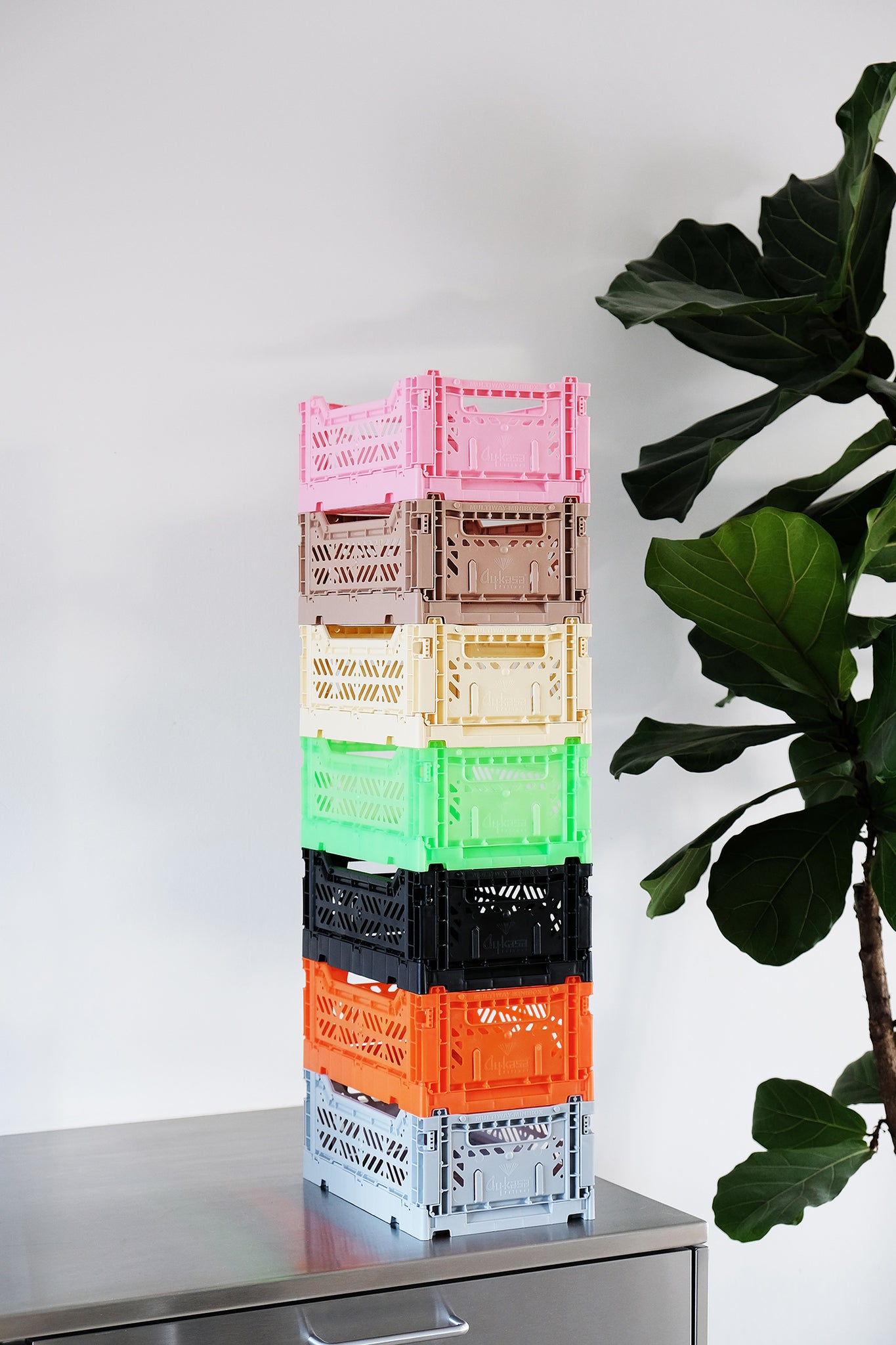 HAY CRATES in multicolour, Aykasa mini crate