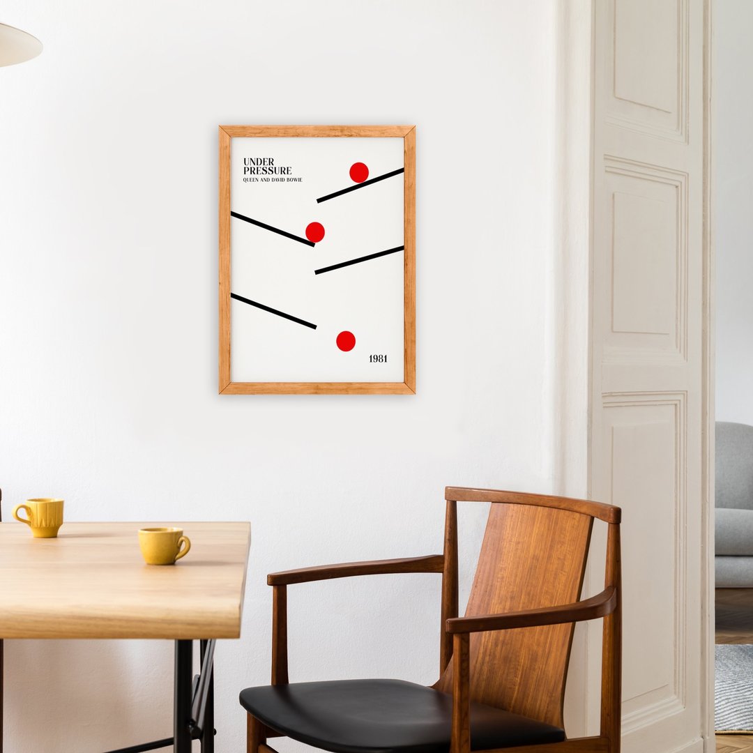 retro graphic print under pressure by fanclub