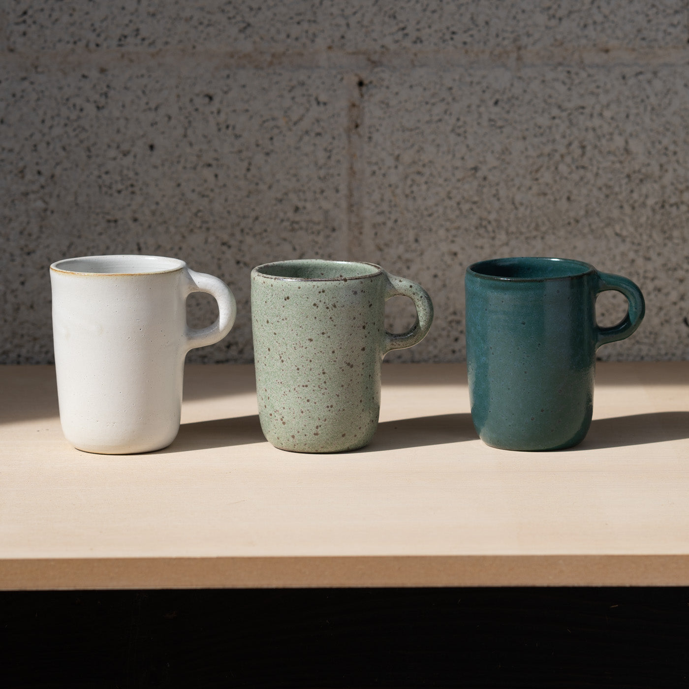 Water Green ceramic mug by Gaëlle Le Doledec