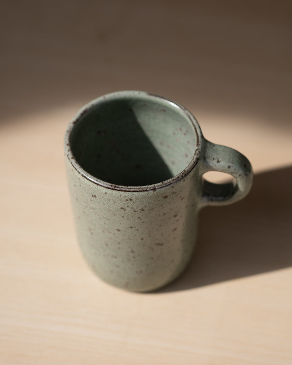 Water Green ceramic mug by Gaëlle Le Doledec